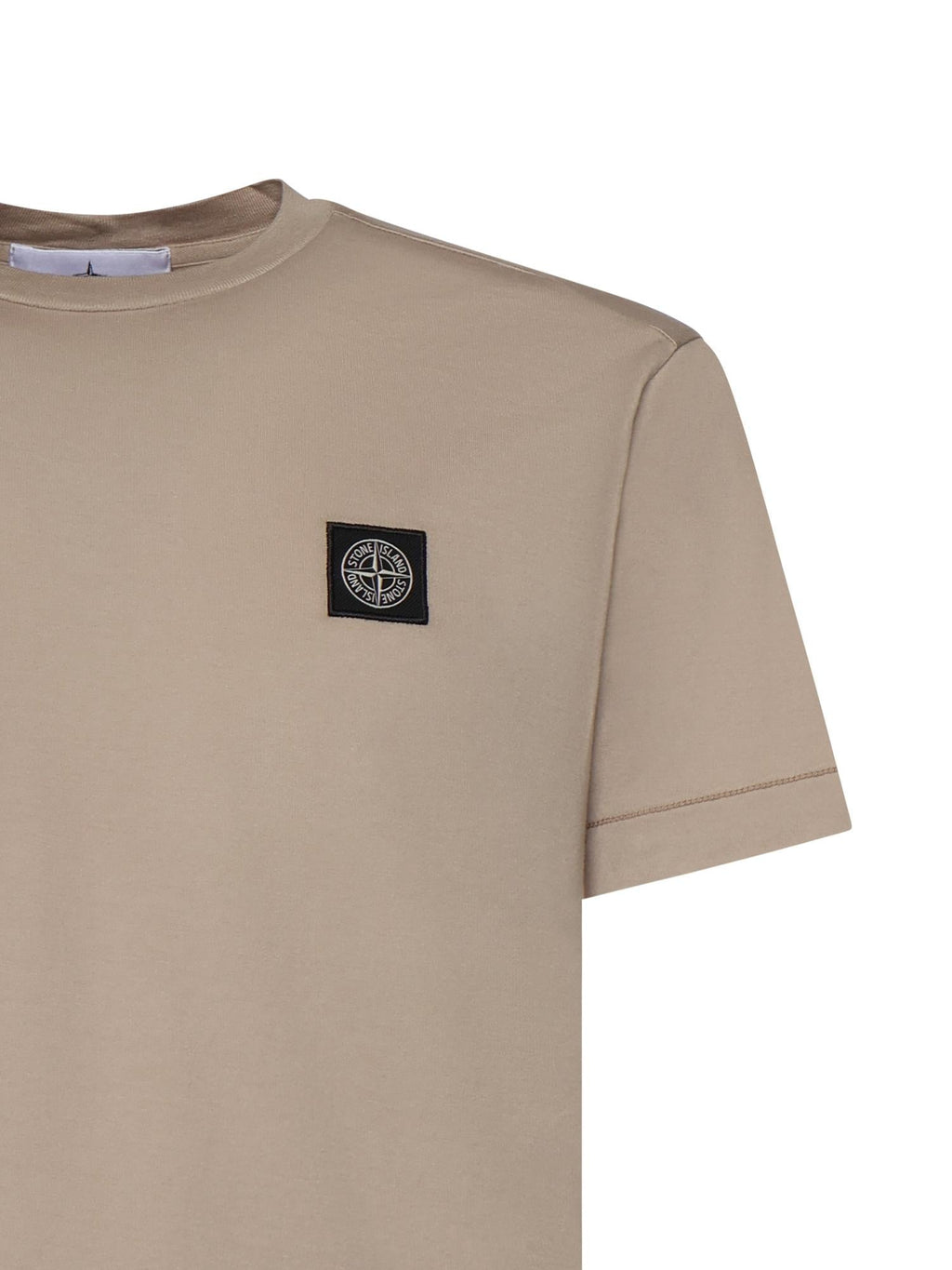 Оригінальна T-Shirt Con Patch Compass In Jersey DI Cotone Stone island – вид ззаду