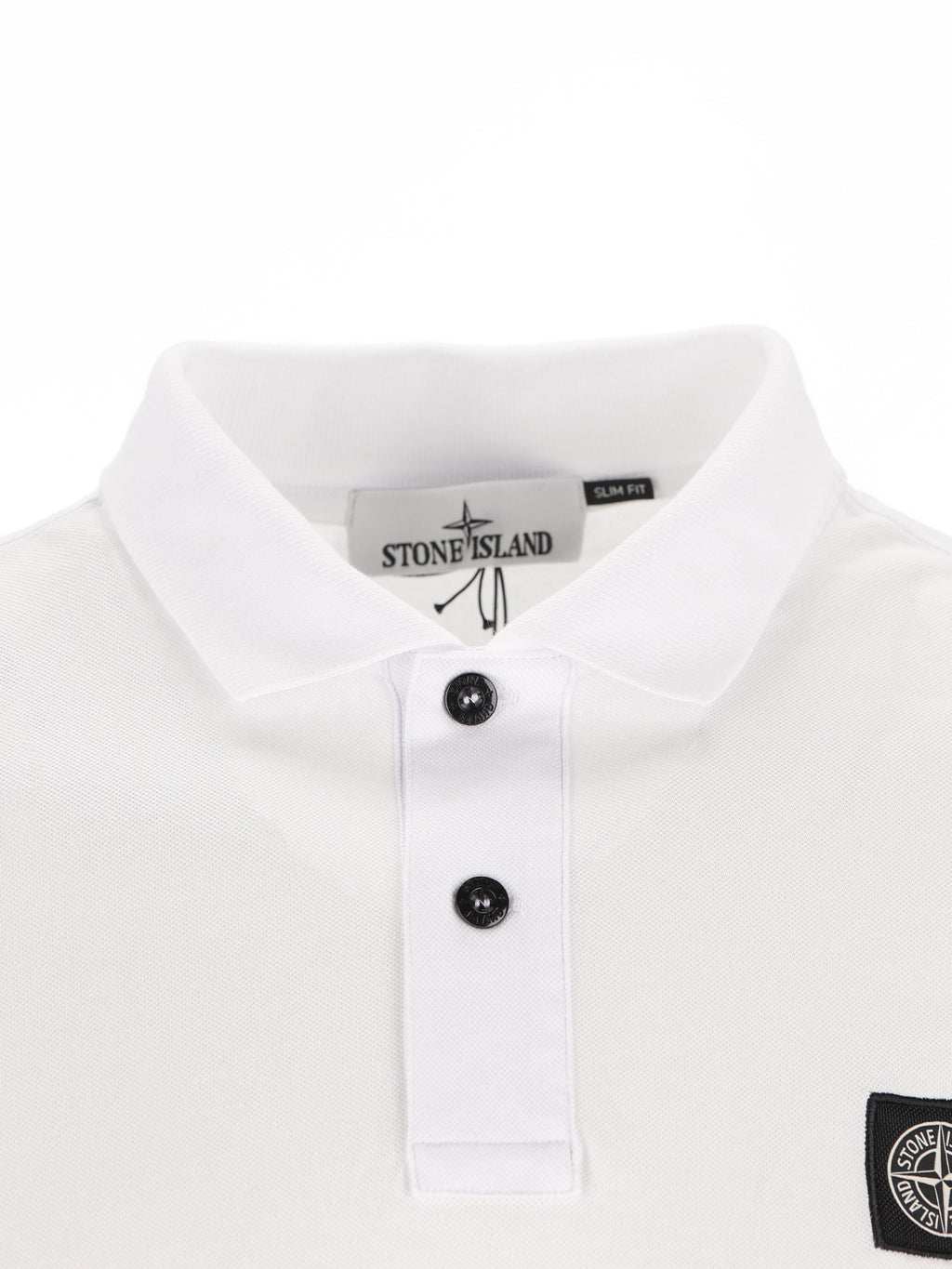 Cotton Polo Shirt Stone island – Гарантія оригінальності – детальний вид