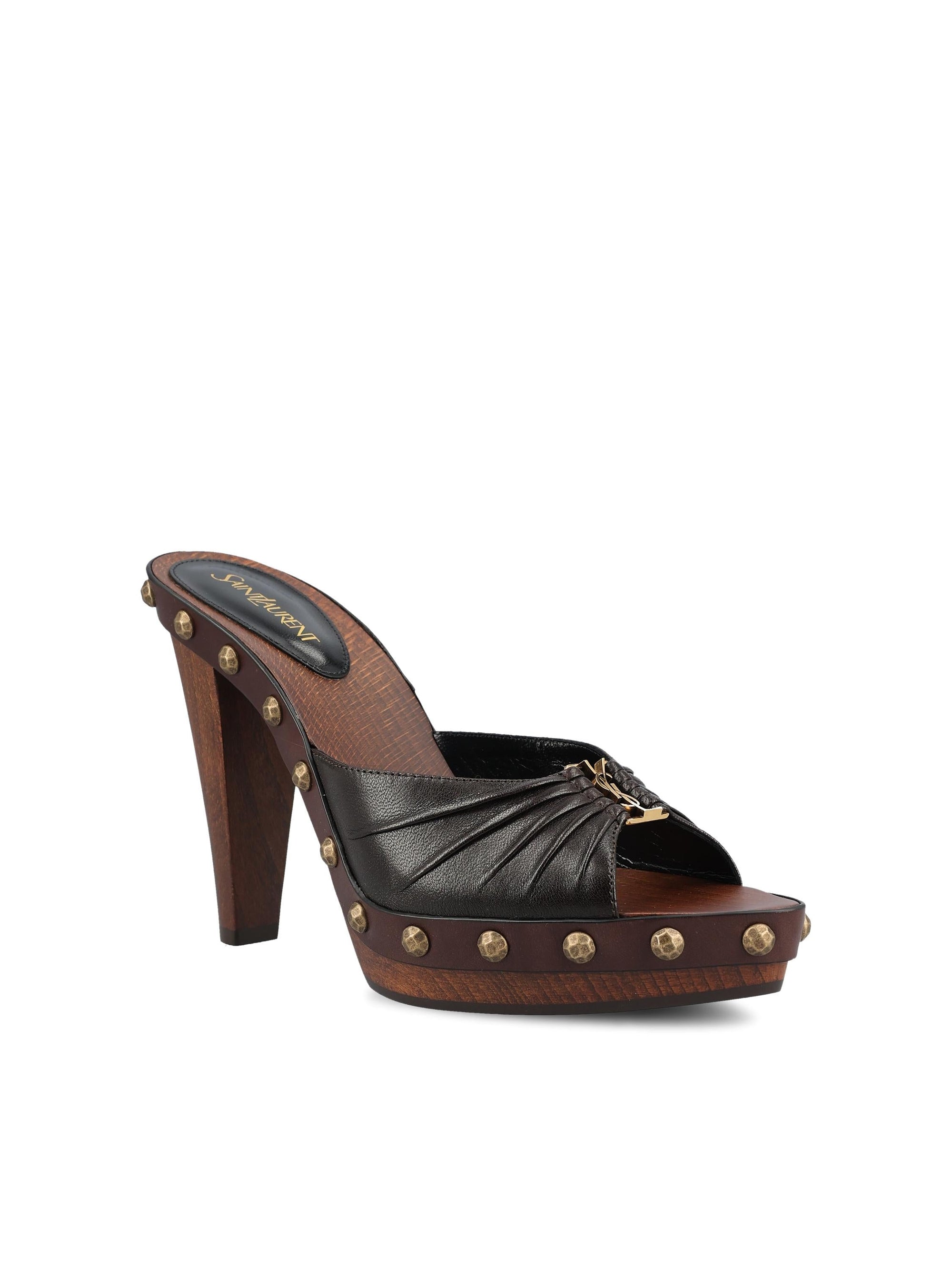 Оригінальна Babylone Clogs Sandals Saint laurent – вид ззаду