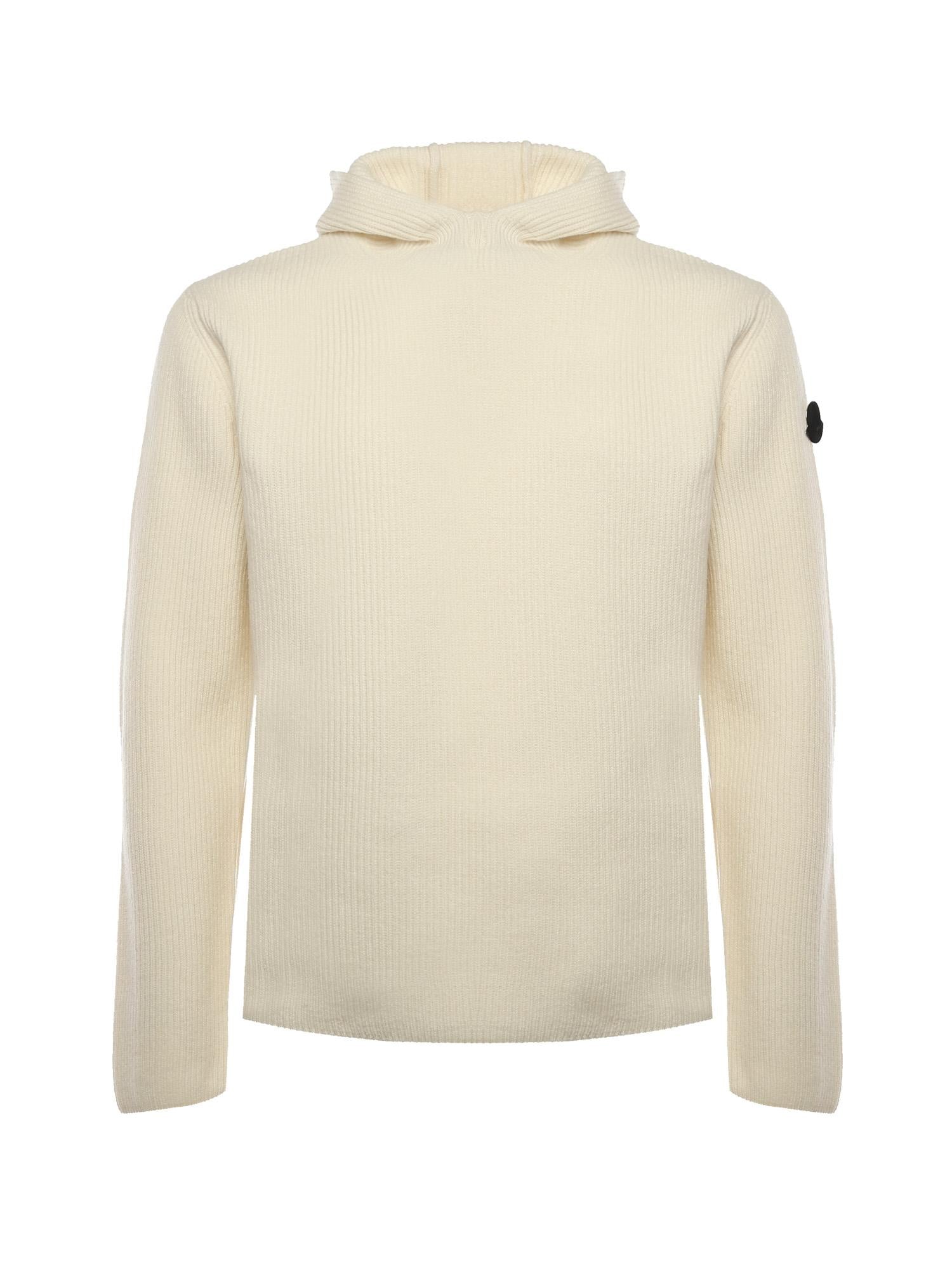X Jil Sander Maglia Con Cappuccio Tricot Moncler оригінал – Купити в Україні – боковий вид