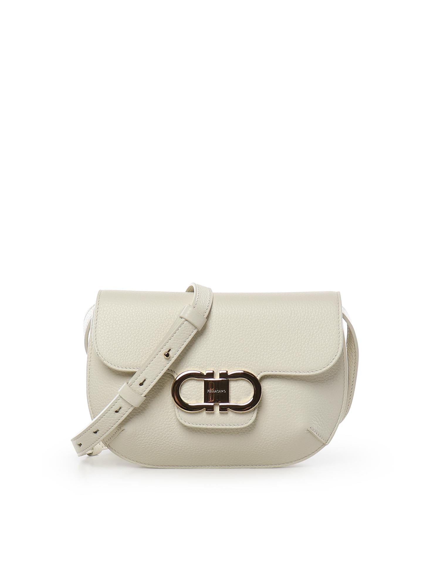 Mini Bag Double Gancini Salvatore ferragamo – Гарантія оригінальності – боковий вид