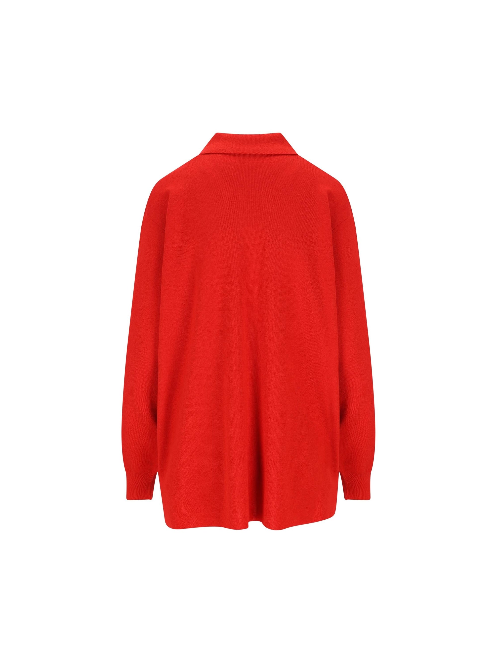 Оригінальна Cashmere And Silk Polo Loewe – вид ззаду