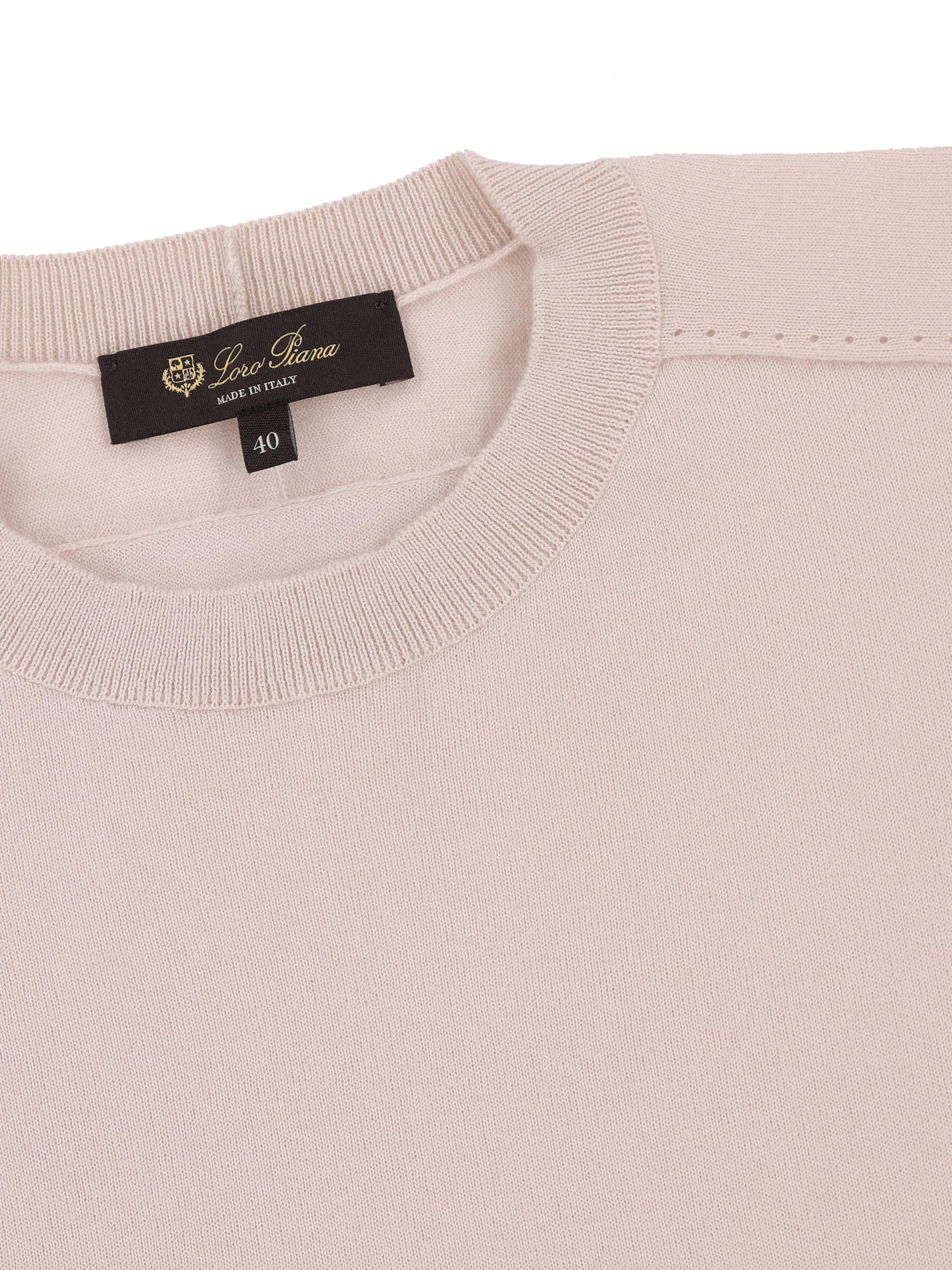 Feather Crew Neck Loro piana оригінал – Купити в Україні – збільшений вид