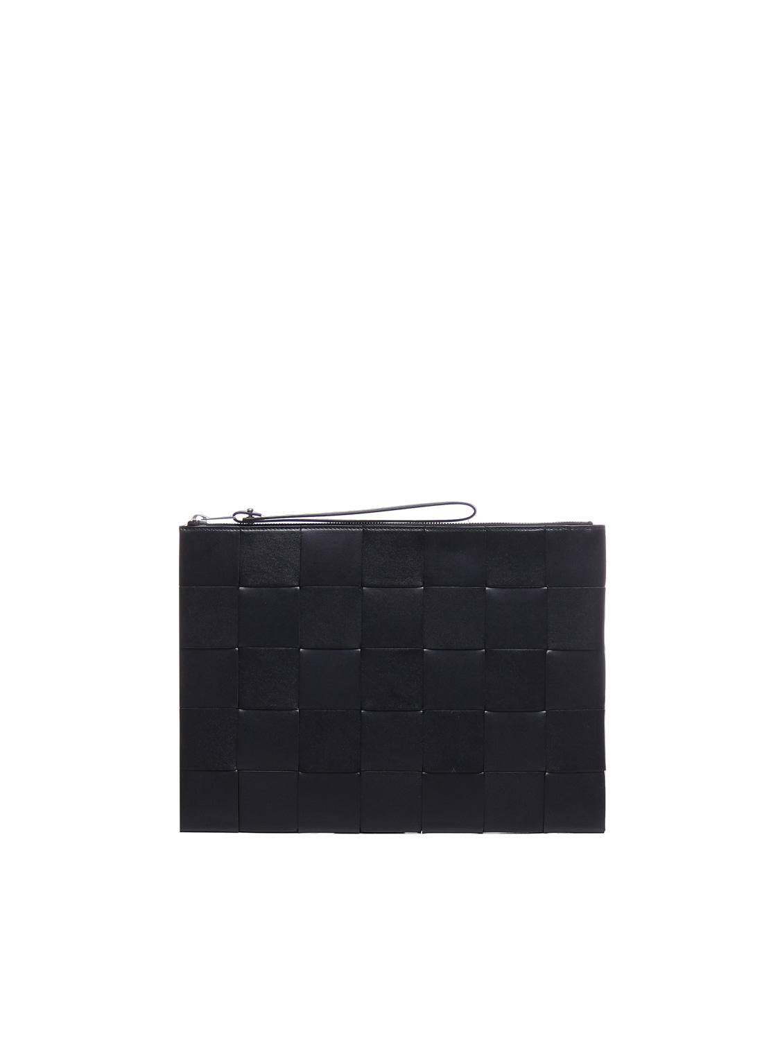 Оригінальна Pochette Grande Con Intreccio Bottega veneta – боковий вид