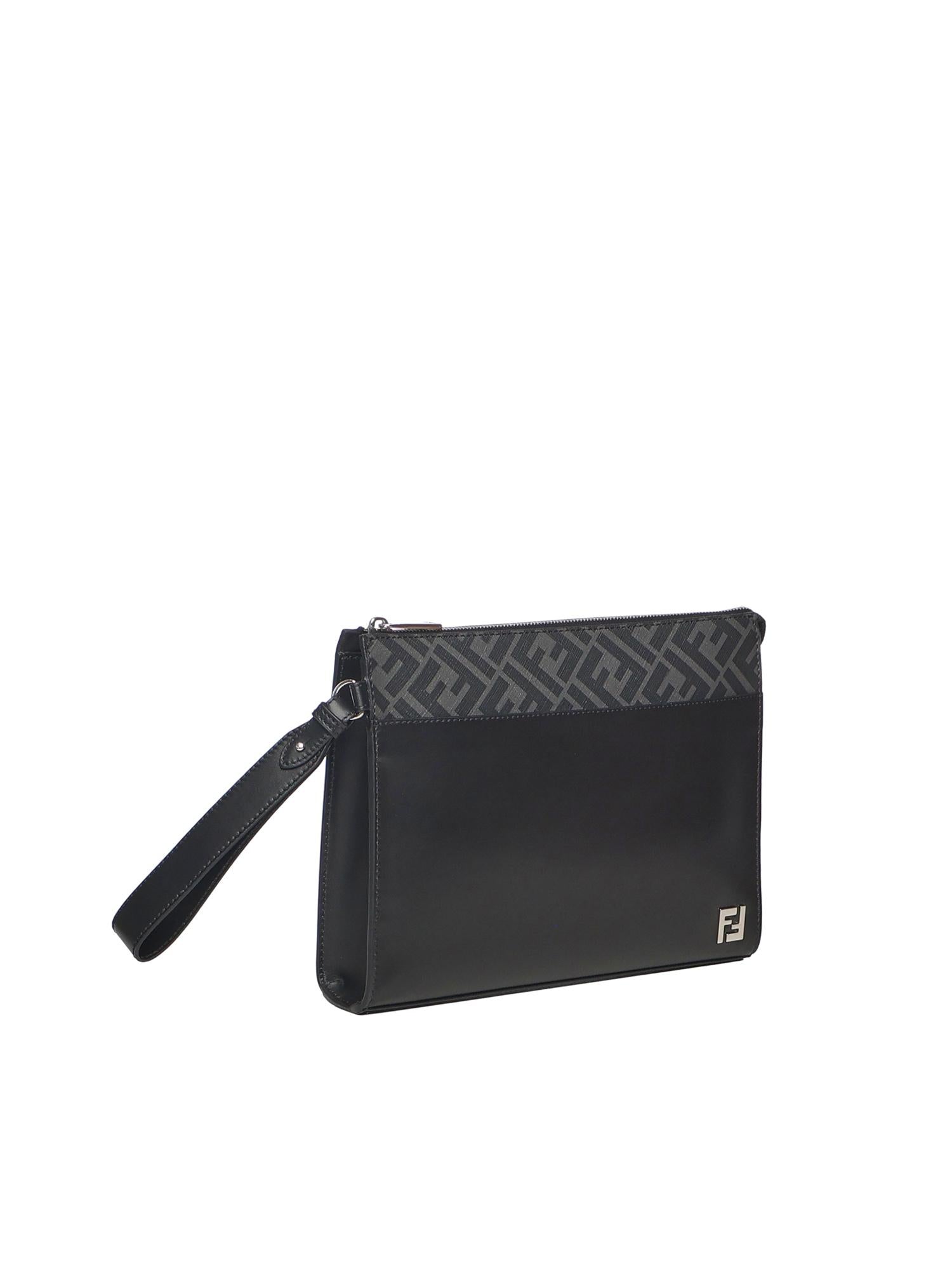 Оригінальна Clutch Squared Ff Fendi – вид ззаду