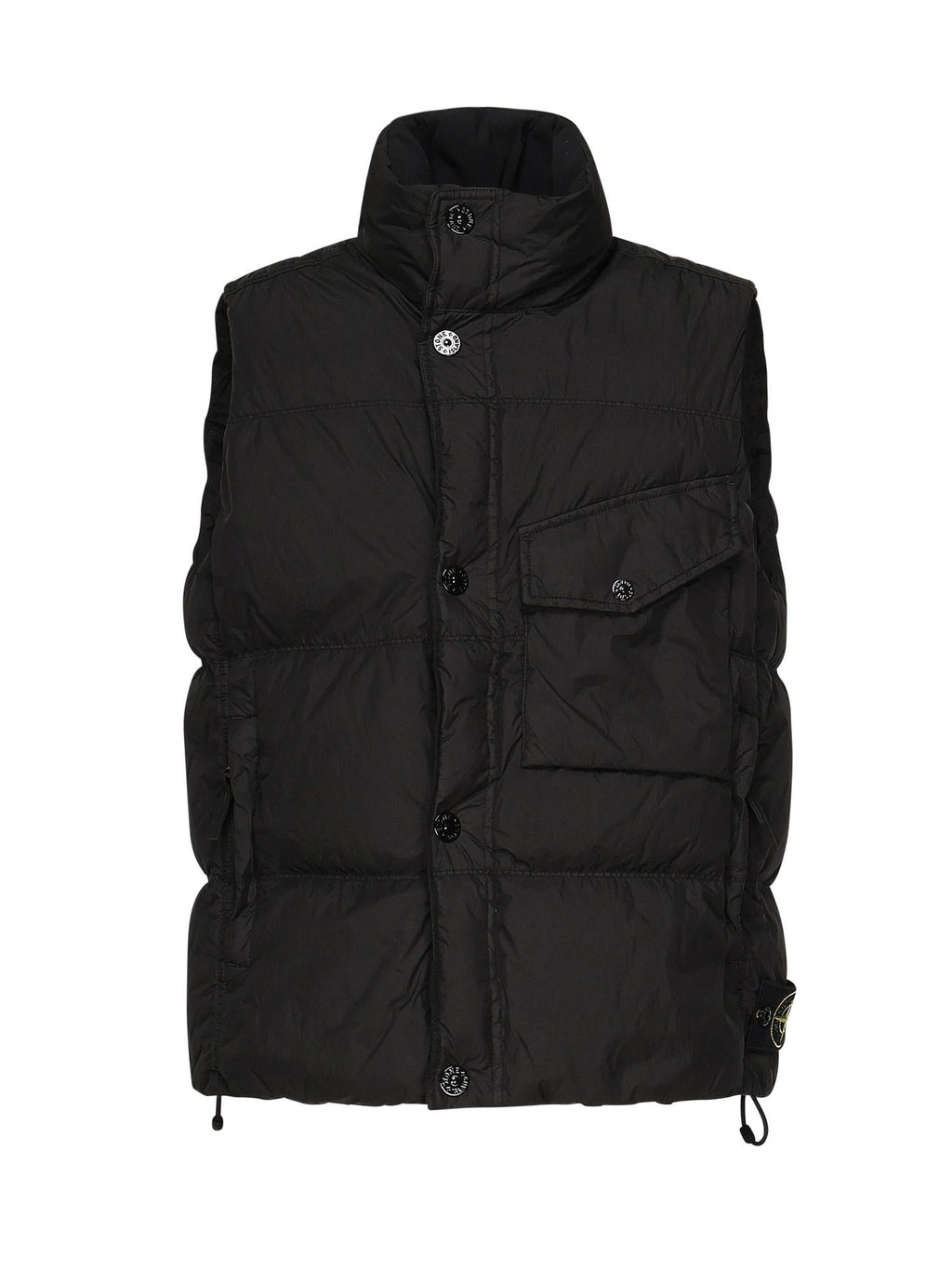 Gilet Crinkle Reps Stone island – Гарантія оригінальності – боковий вид