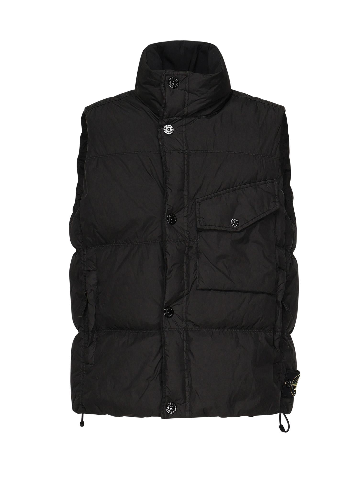 Gilet Crinkle Reps Stone island – Гарантія оригінальності – боковий вид