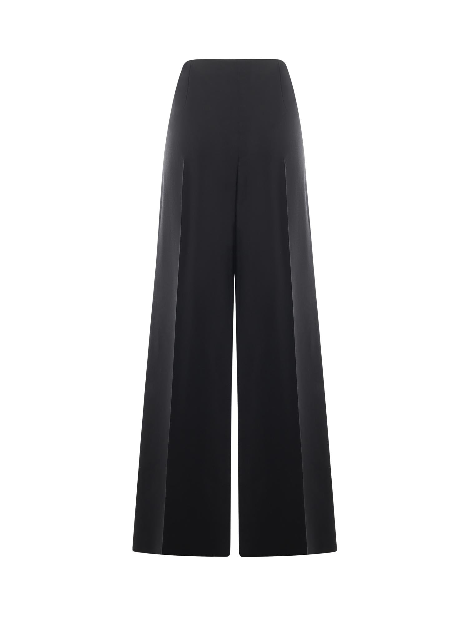 Оригінальна Pantaloni Wide Leg In Lana E Mohair Fendi – детальний вид