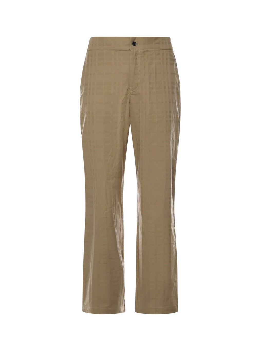 Pantaloni In Cotone Check Burberry оригінал – Купити в Україні – боковий вид