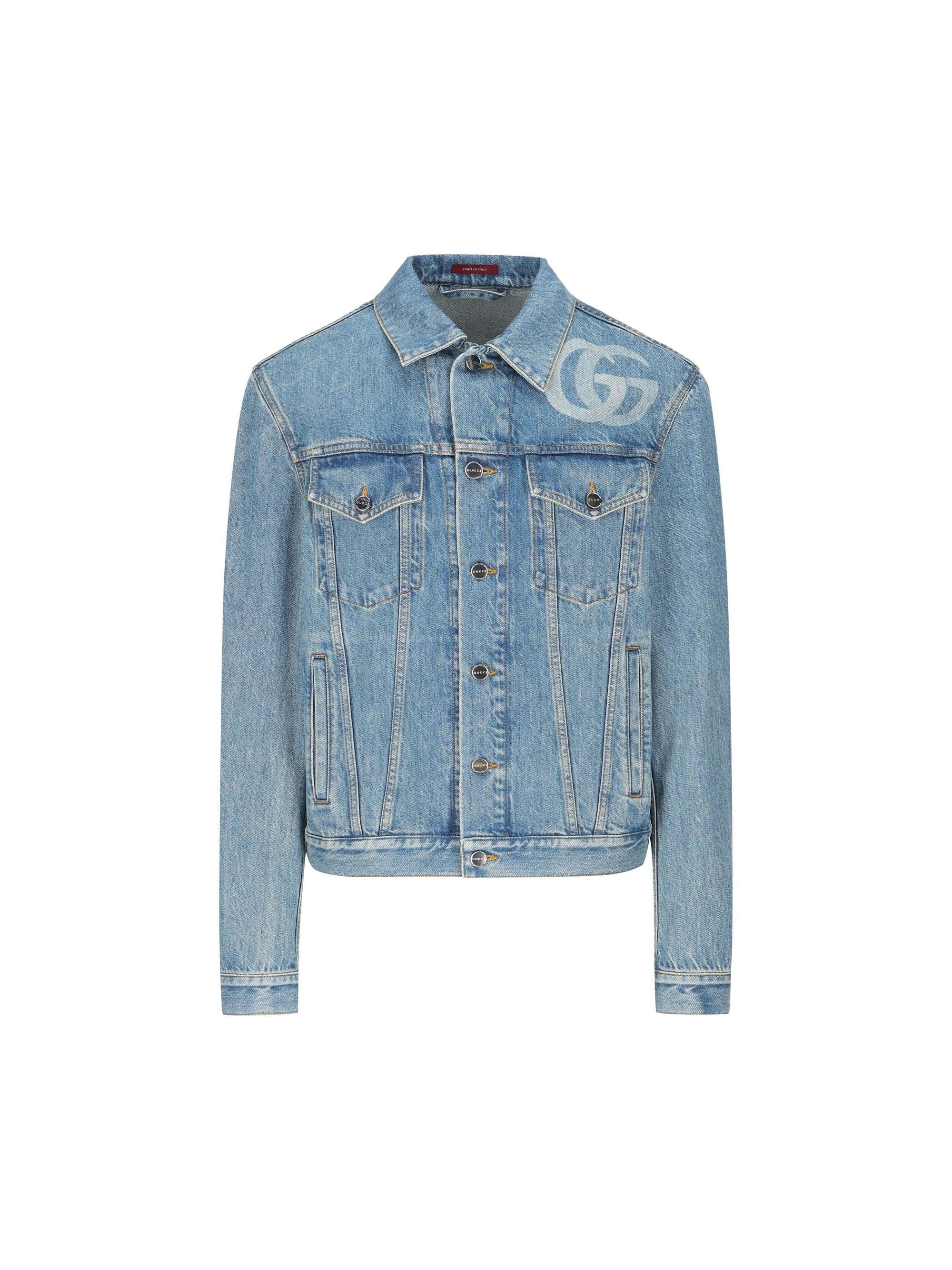 Оригінальна Denim Jacket Gg Gucci – боковий вид