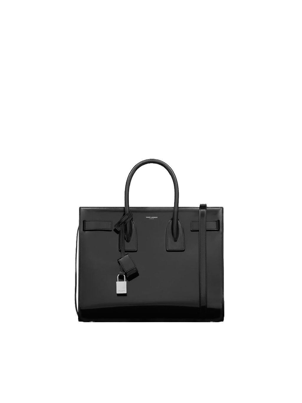 Оригінальна Borsa Sac De Jour In Pelle Verniciata Saint laurent – боковий вид