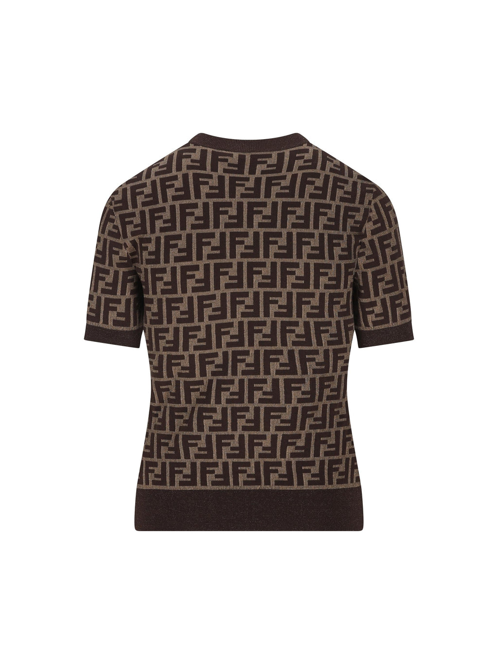 Maglia In Cotone Ff Fendi – Гарантія оригінальності – вид ззаду