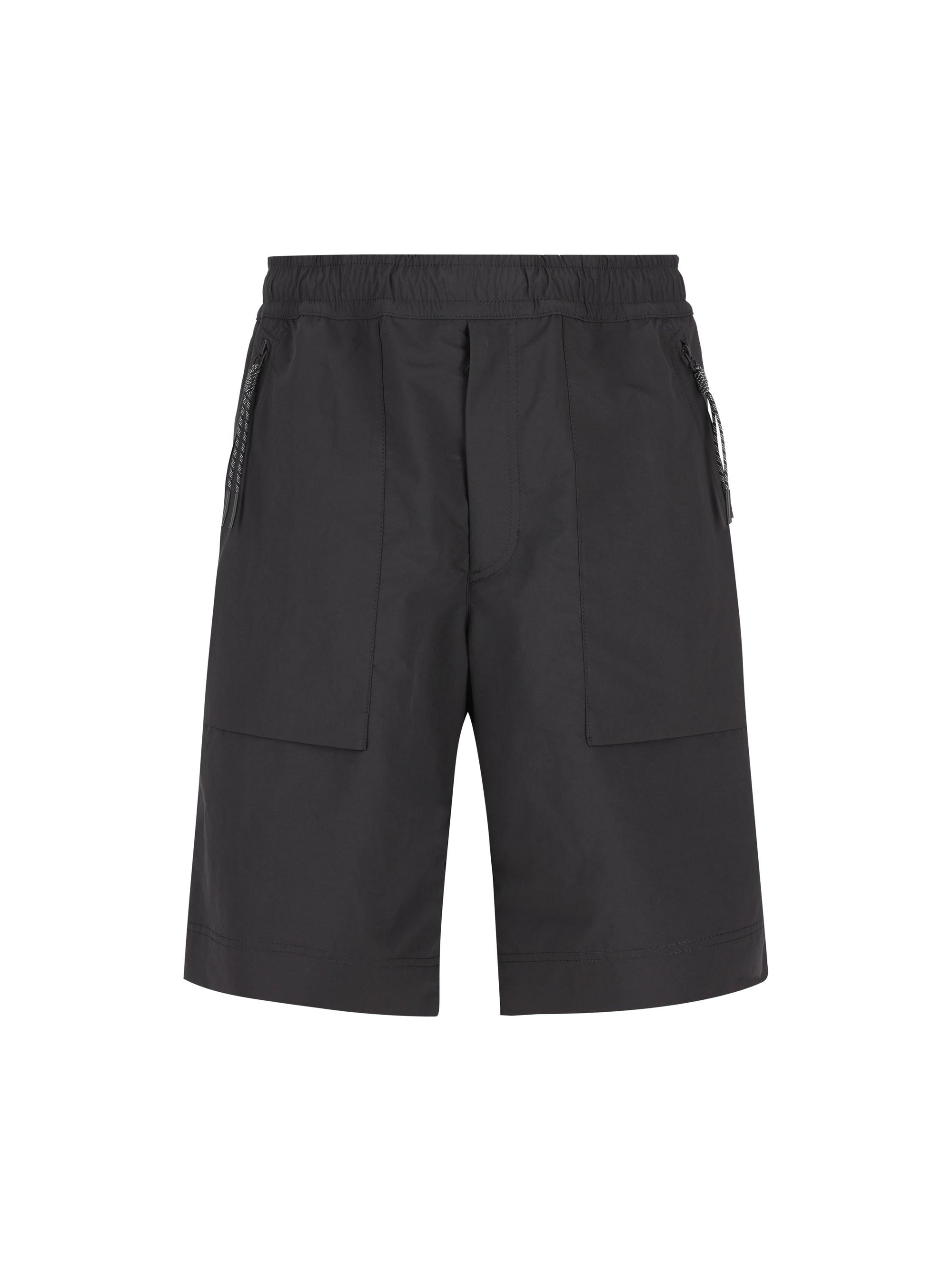 Оригінальна Technical Crinkled Shorts Moncler – боковий вид