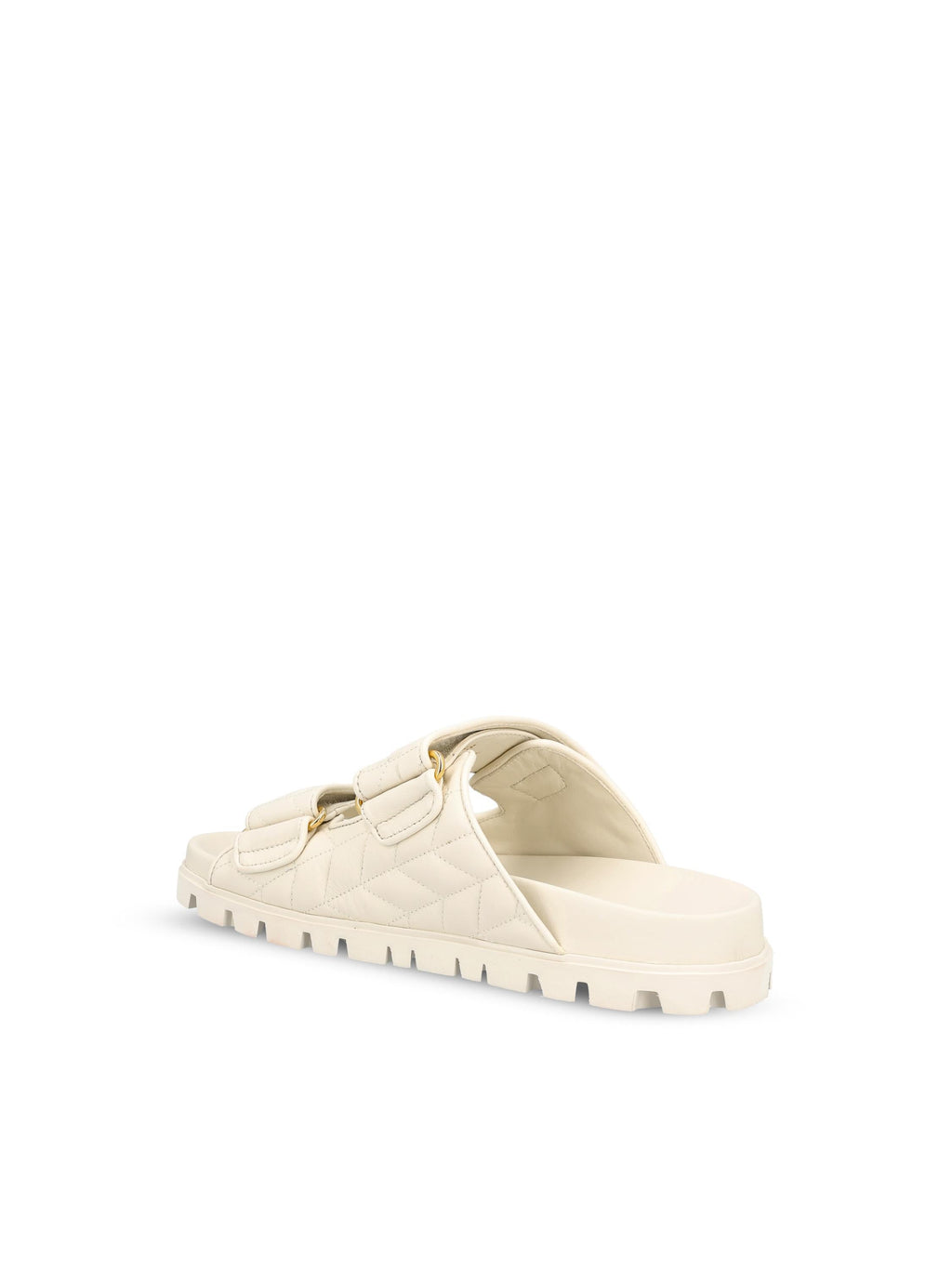 Matelassé Leather Sandals Miu miu – Гарантія оригінальності – детальний вид