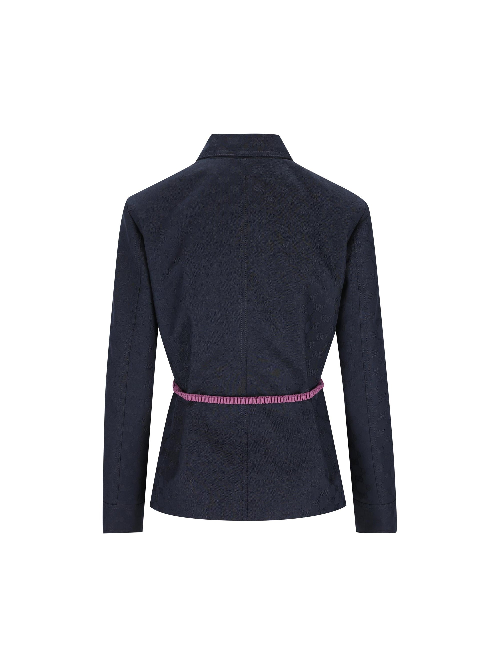Giacca In Cotone Gg Gucci оригінал – Купити в Україні – вид ззаду