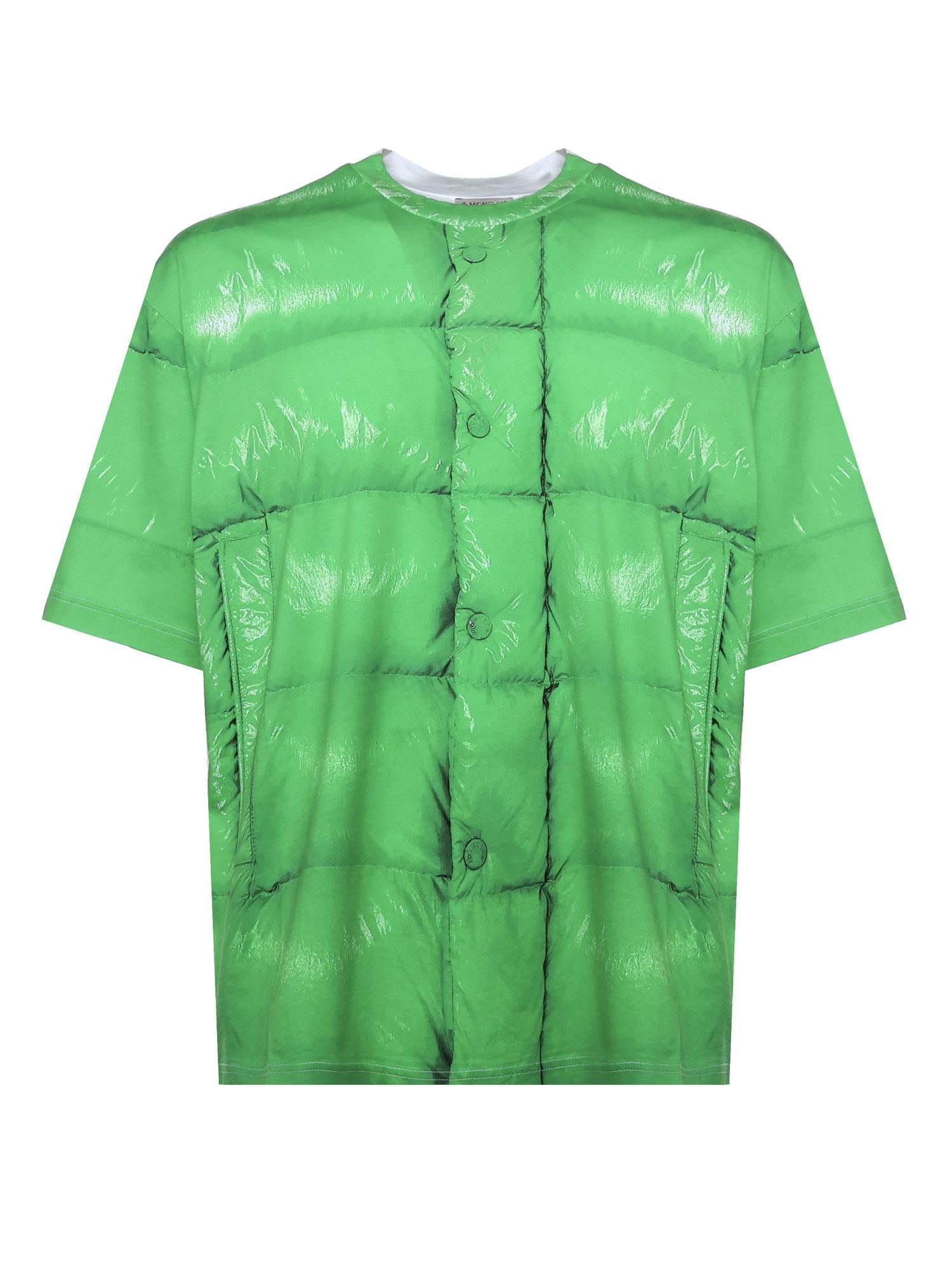 Оригінальна T-Shirt Moncler X A$ap Rocky In Cotone Moncler – боковий вид
