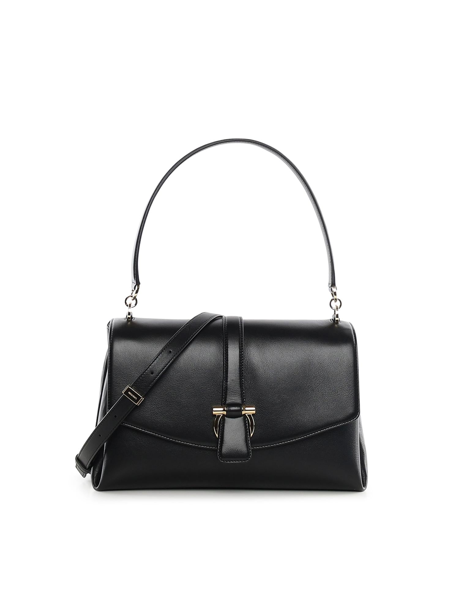 Borsa A Spalla In Pelle Salvatore ferragamo – Гарантія оригінальності – боковий вид