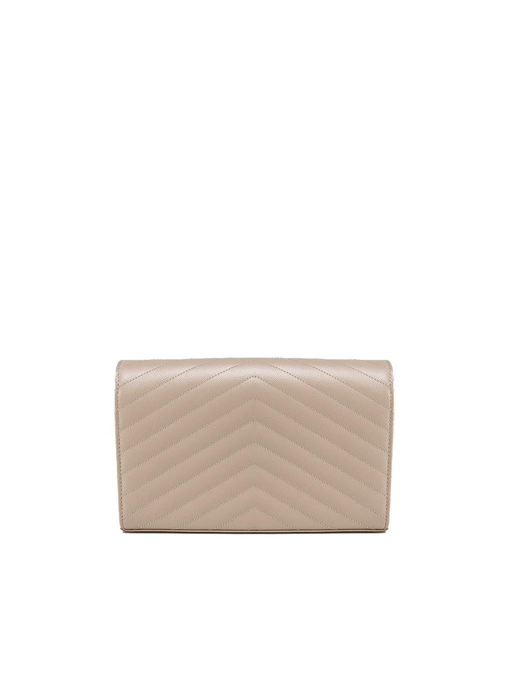 Оригінальна Pochette Con Catena Cassandre In Pelle Grain De Poudre Saint laurent – детальний вид