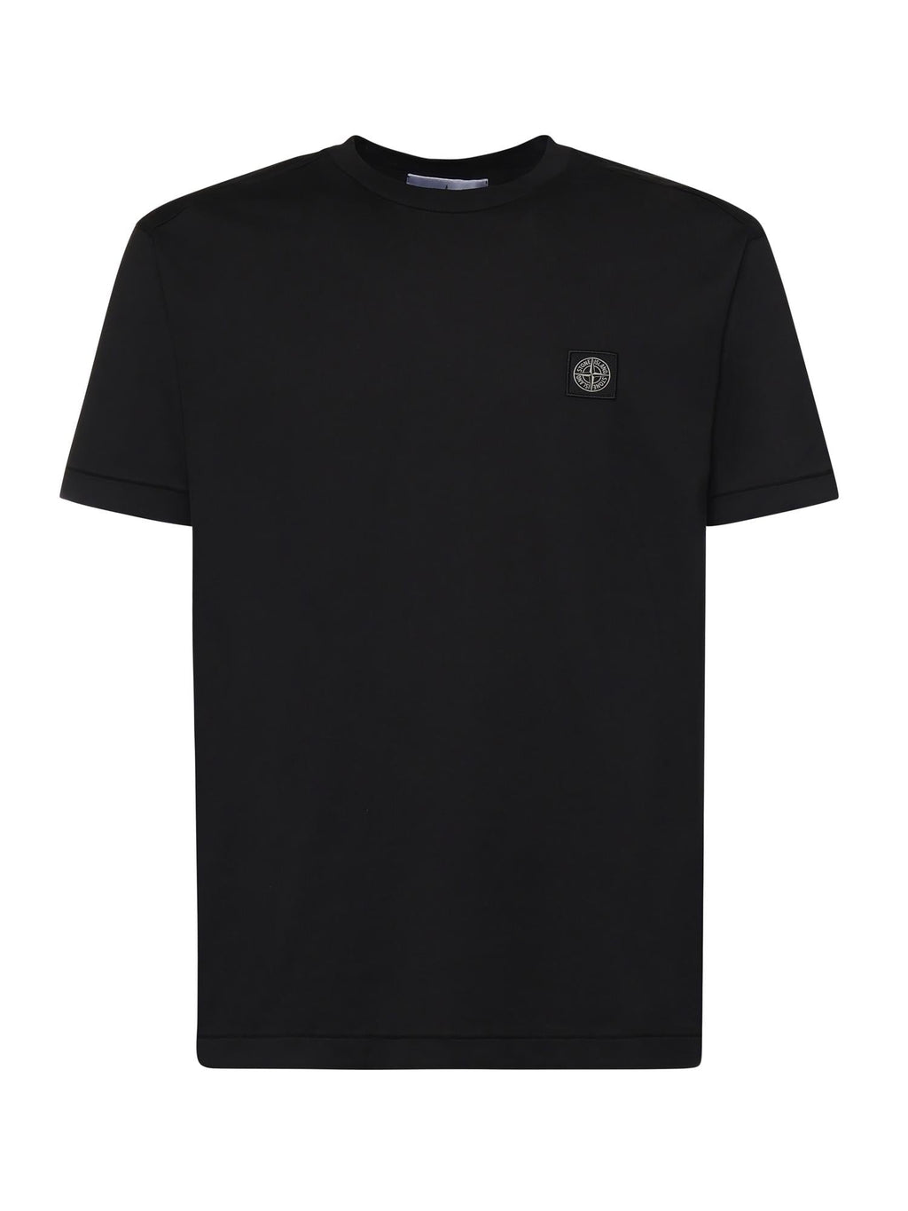 Оригінальна T-Shirt Con Patch Compass In Jersey DI Cotone Stone island – боковий вид