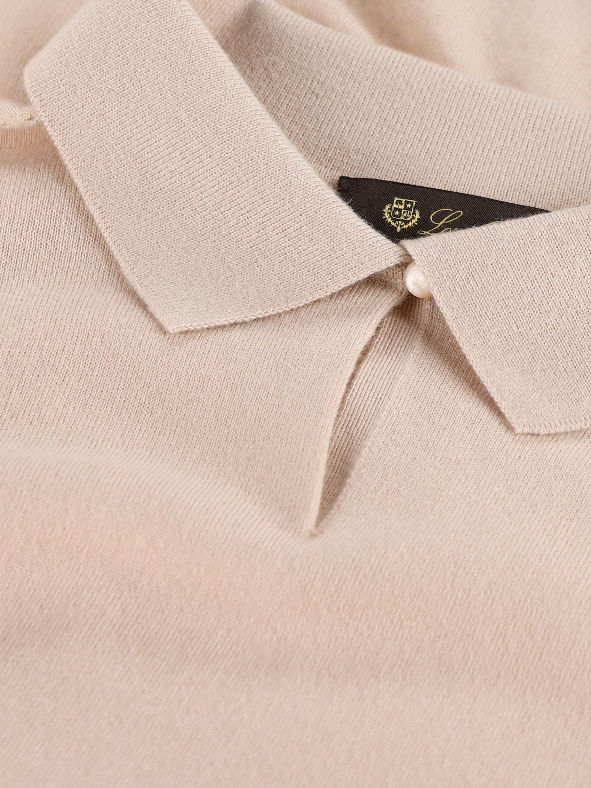 Оригінальна Cashmere Polo Shirt Loro piana – детальний вид
