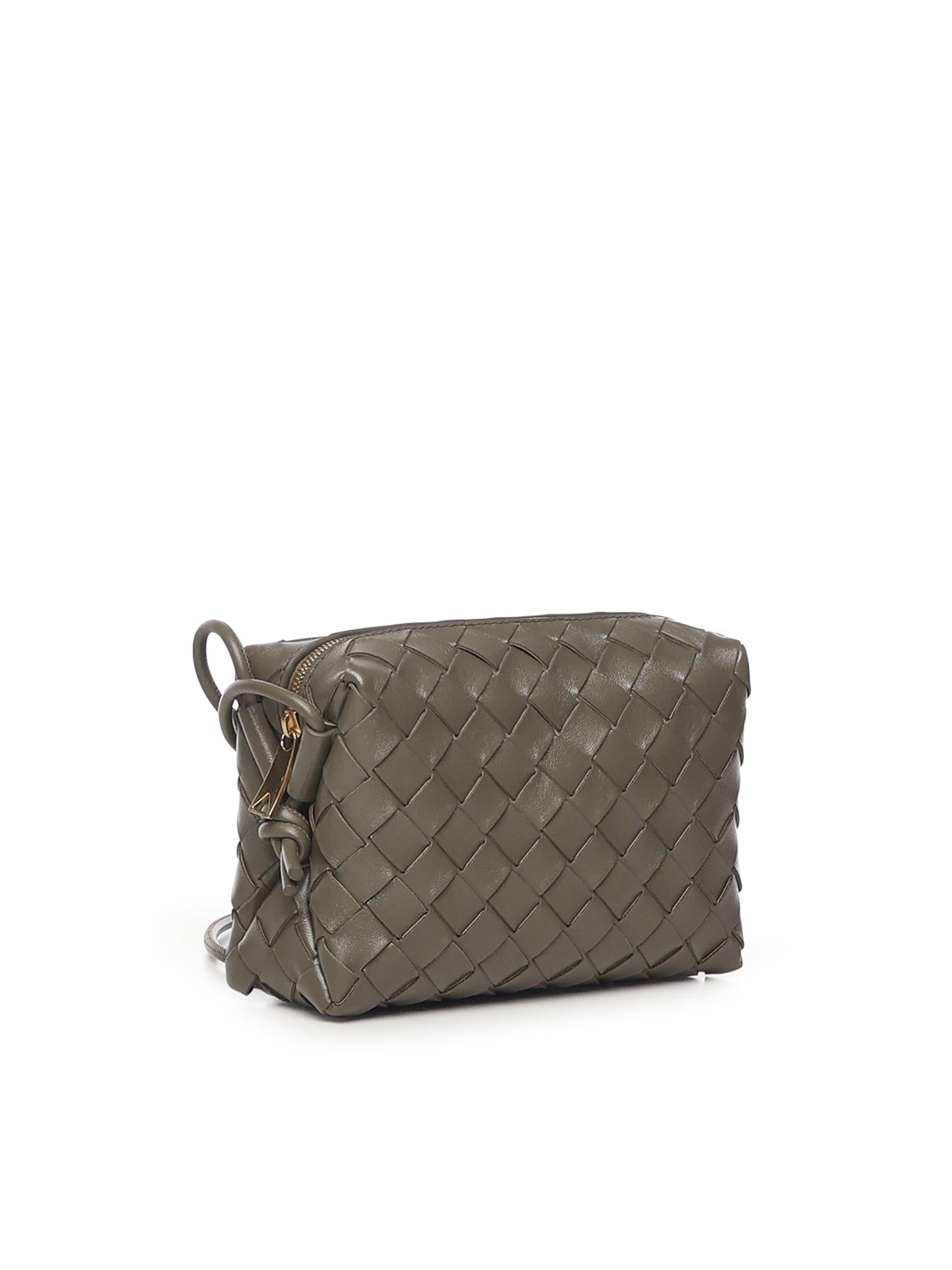 Оригінальна Mini Loop Camera Bag In Pelle Bottega veneta – вид ззаду