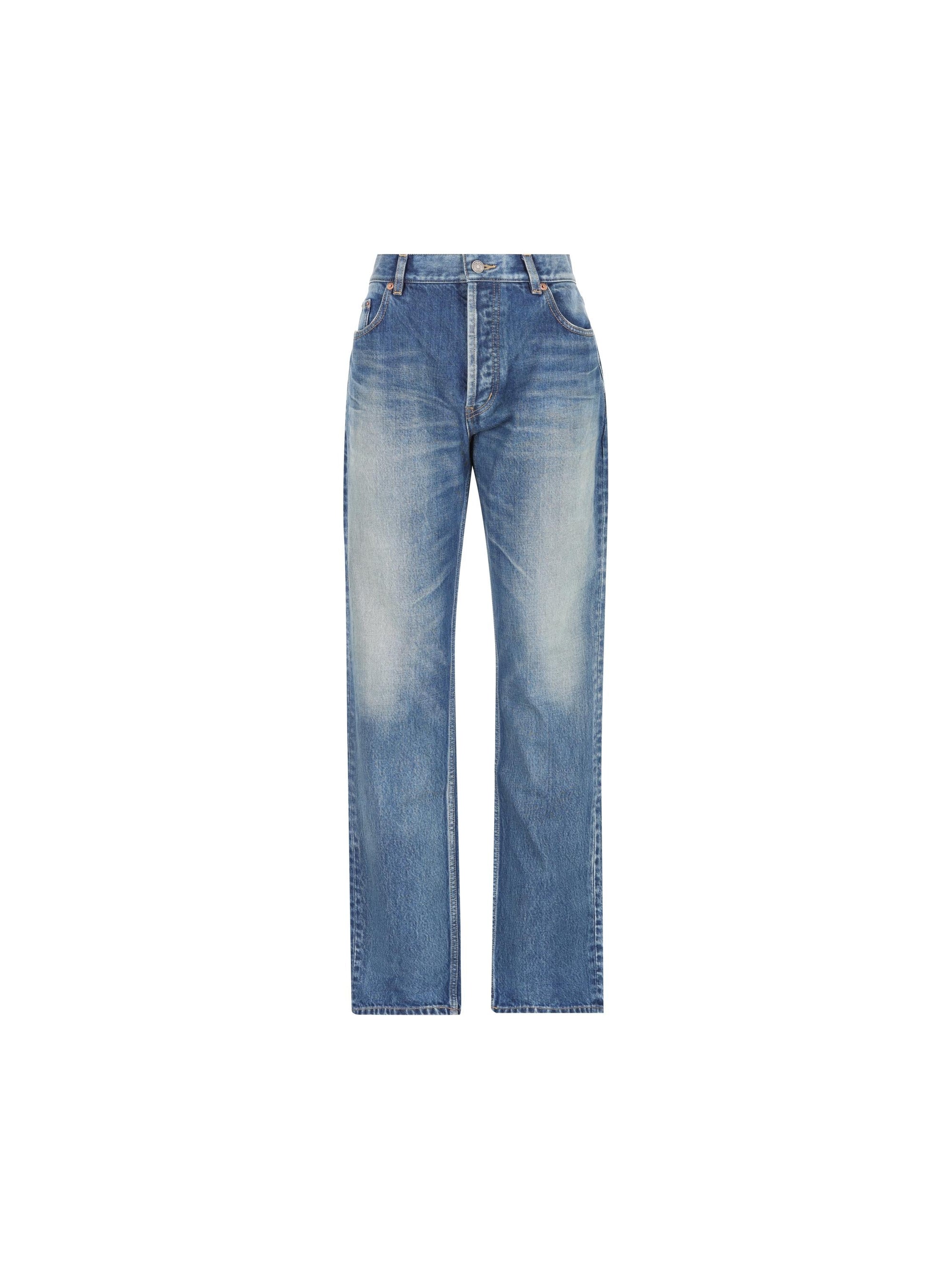 Оригінальна Jeans In Denim Saint laurent – боковий вид