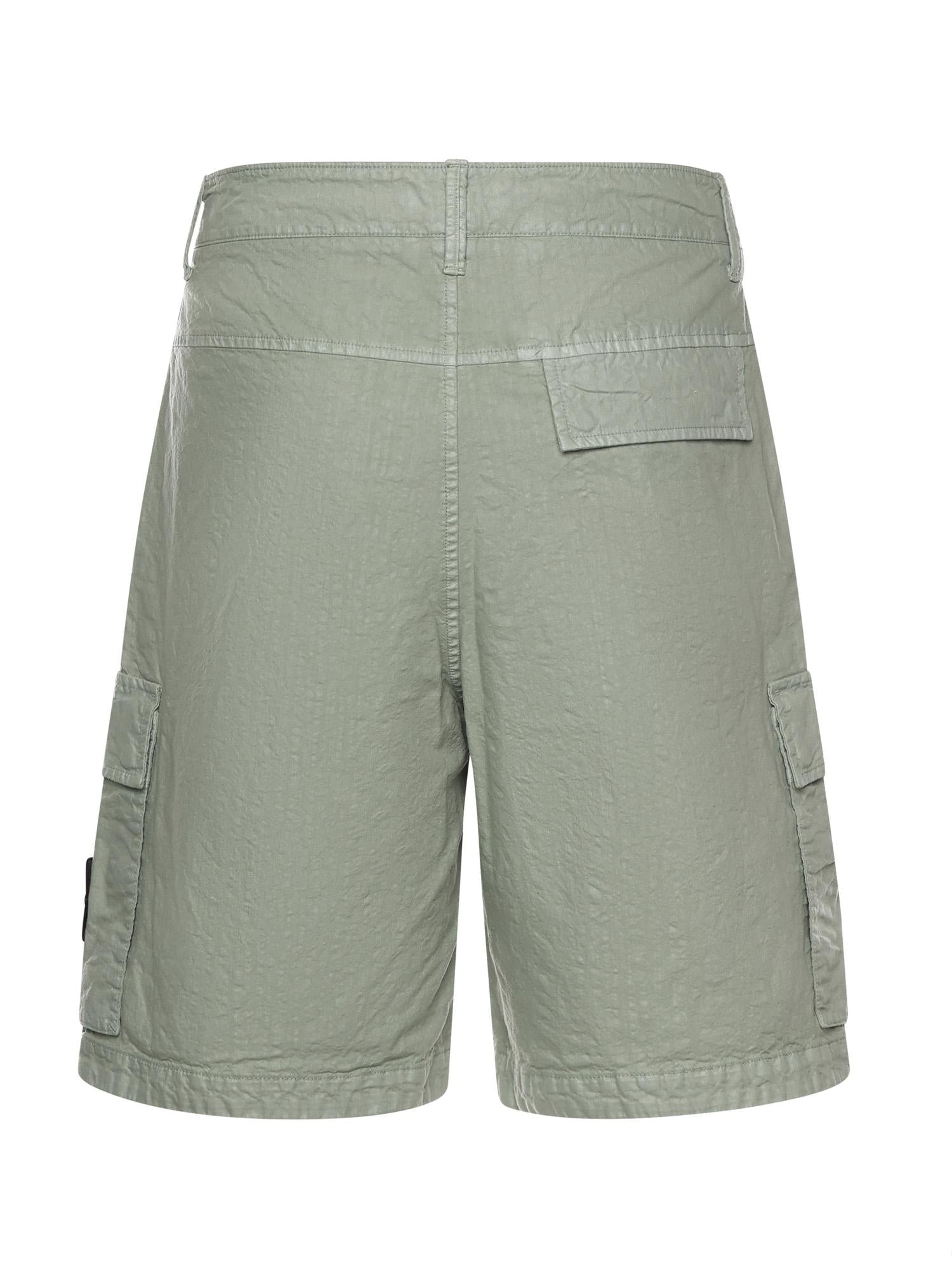Bermuda Cargo In Nylon Stone island – Гарантія оригінальності – детальний вид