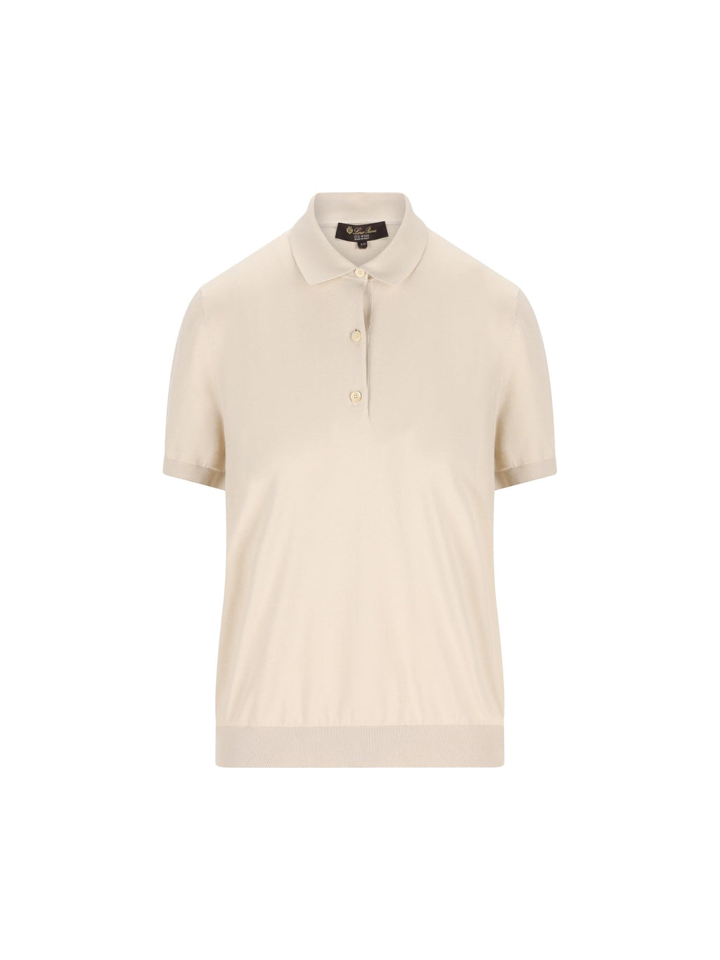 Cotton Polo Loro piana – Гарантія оригінальності – боковий вид