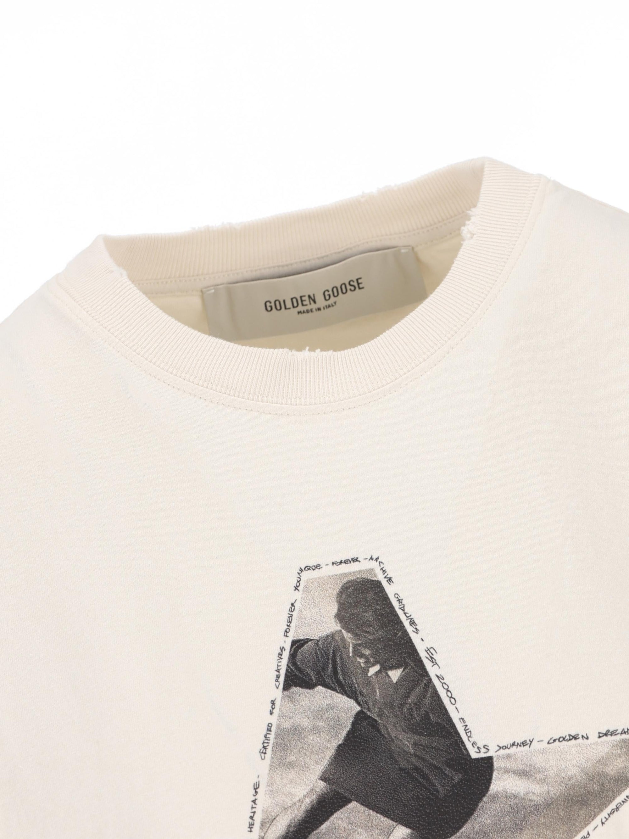 Оригінальна Cotton T Shirt Golden goose – детальний вид