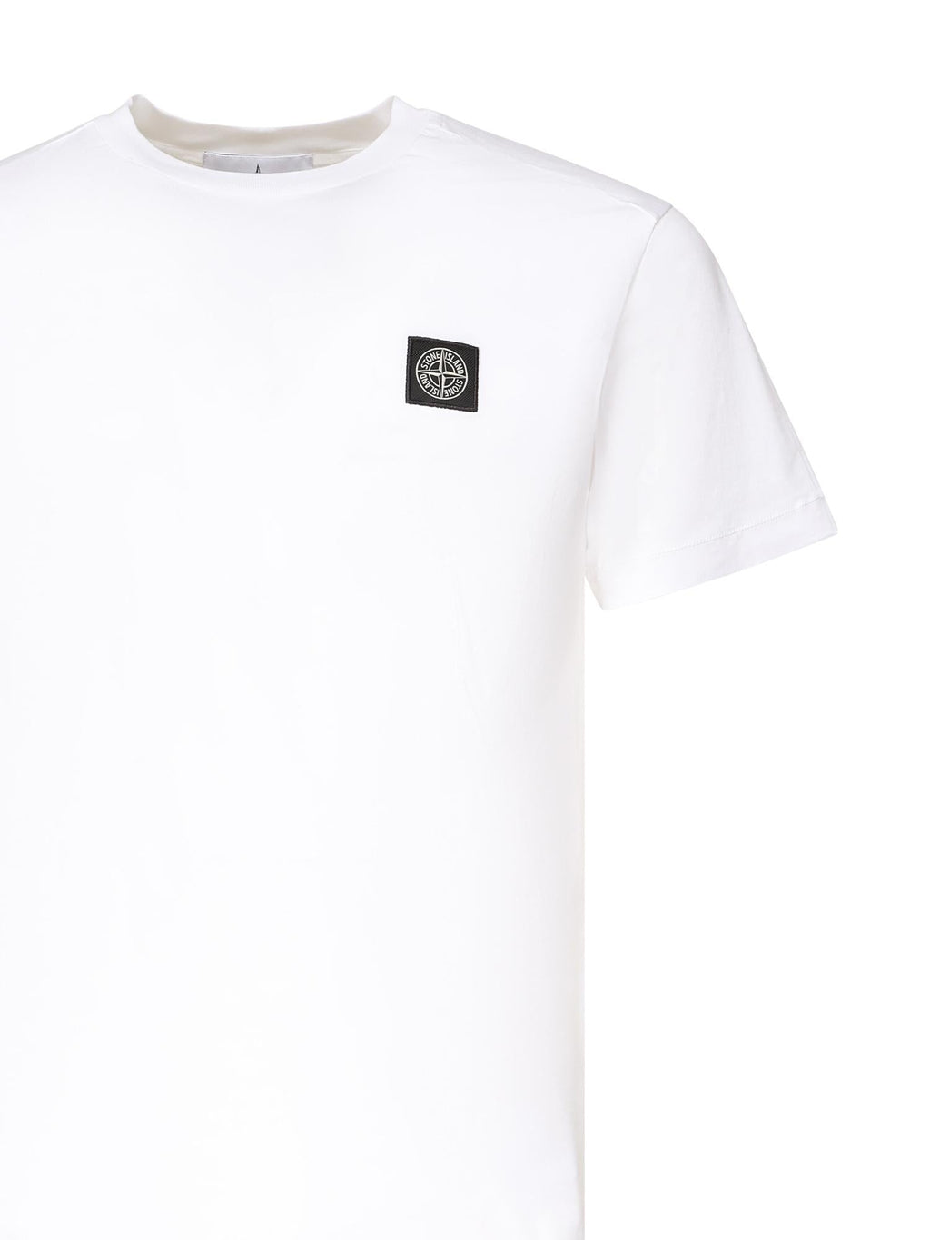 Оригінальна T-Shirt Con Logo Stone island – вид ззаду