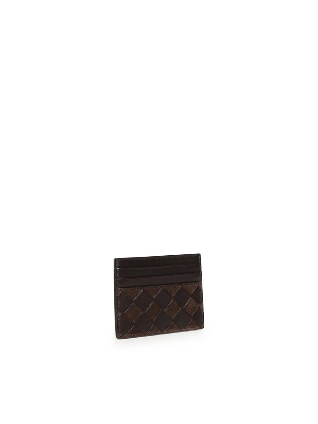 Porta Carte DI Credito Intrecciato Bottega veneta – Гарантія оригінальності – вид ззаду