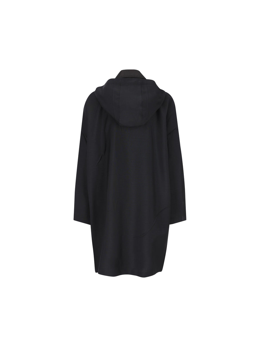 Parka In Lana E Mohair Prada – Гарантія оригінальності – вид ззаду