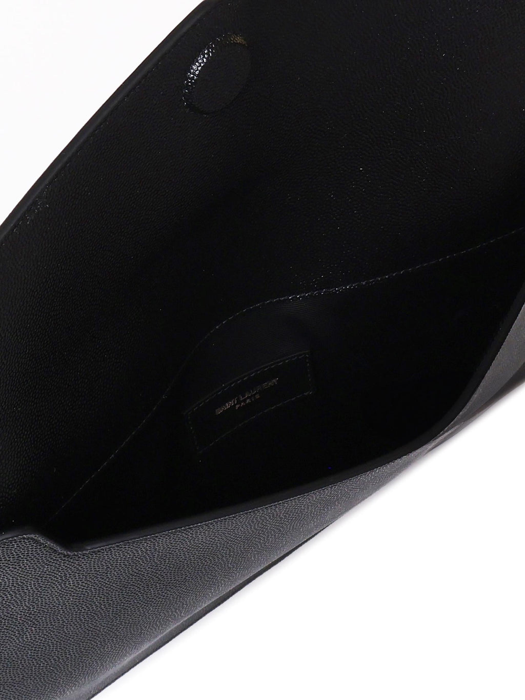 Оригінальна Pochette Uptown In Pelle Goffrata Grain De Poudre Saint laurent – збільшений вид