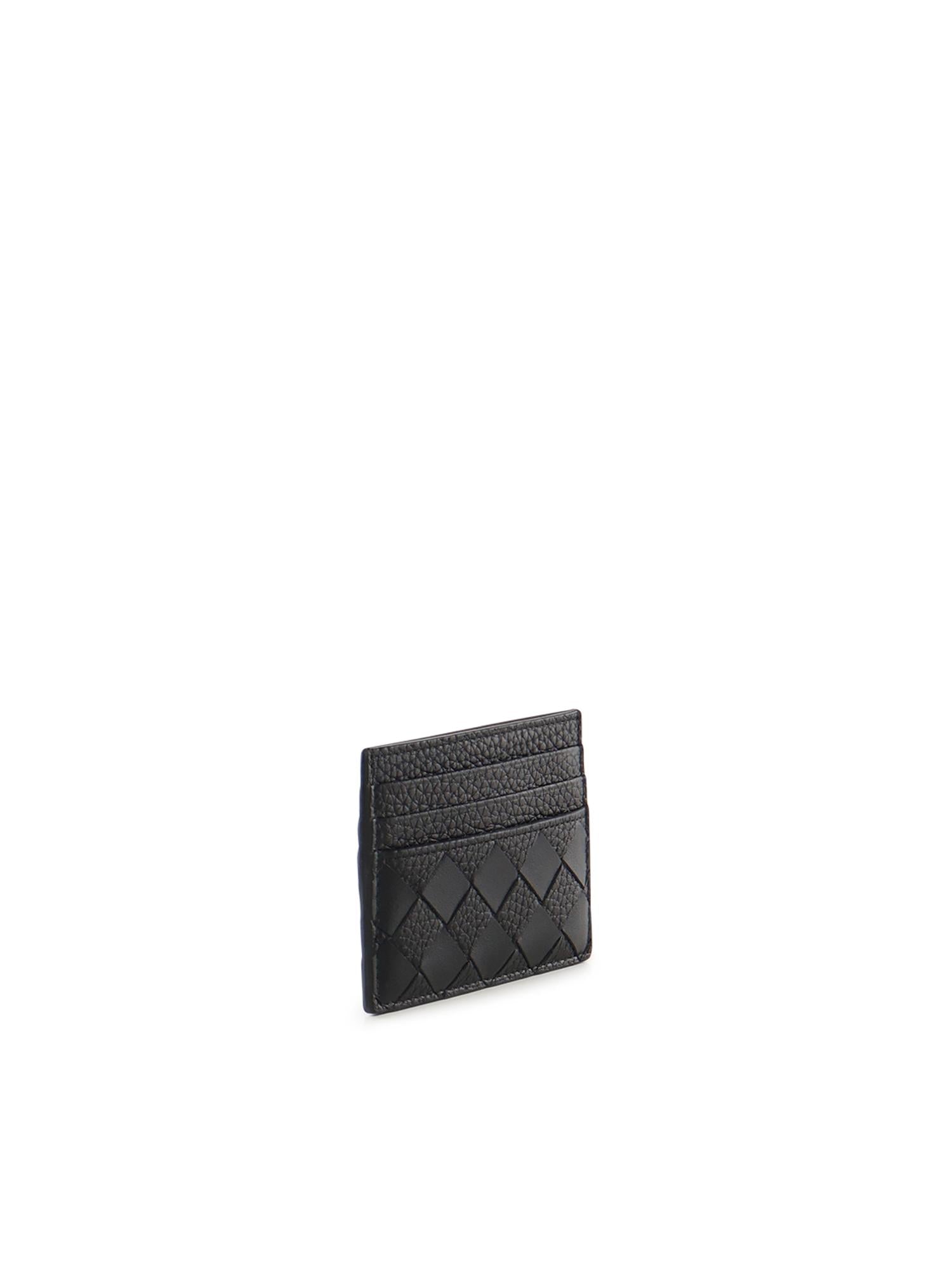Porta Carte Intrecciato Bottega veneta оригінал – Купити в Україні – вид ззаду