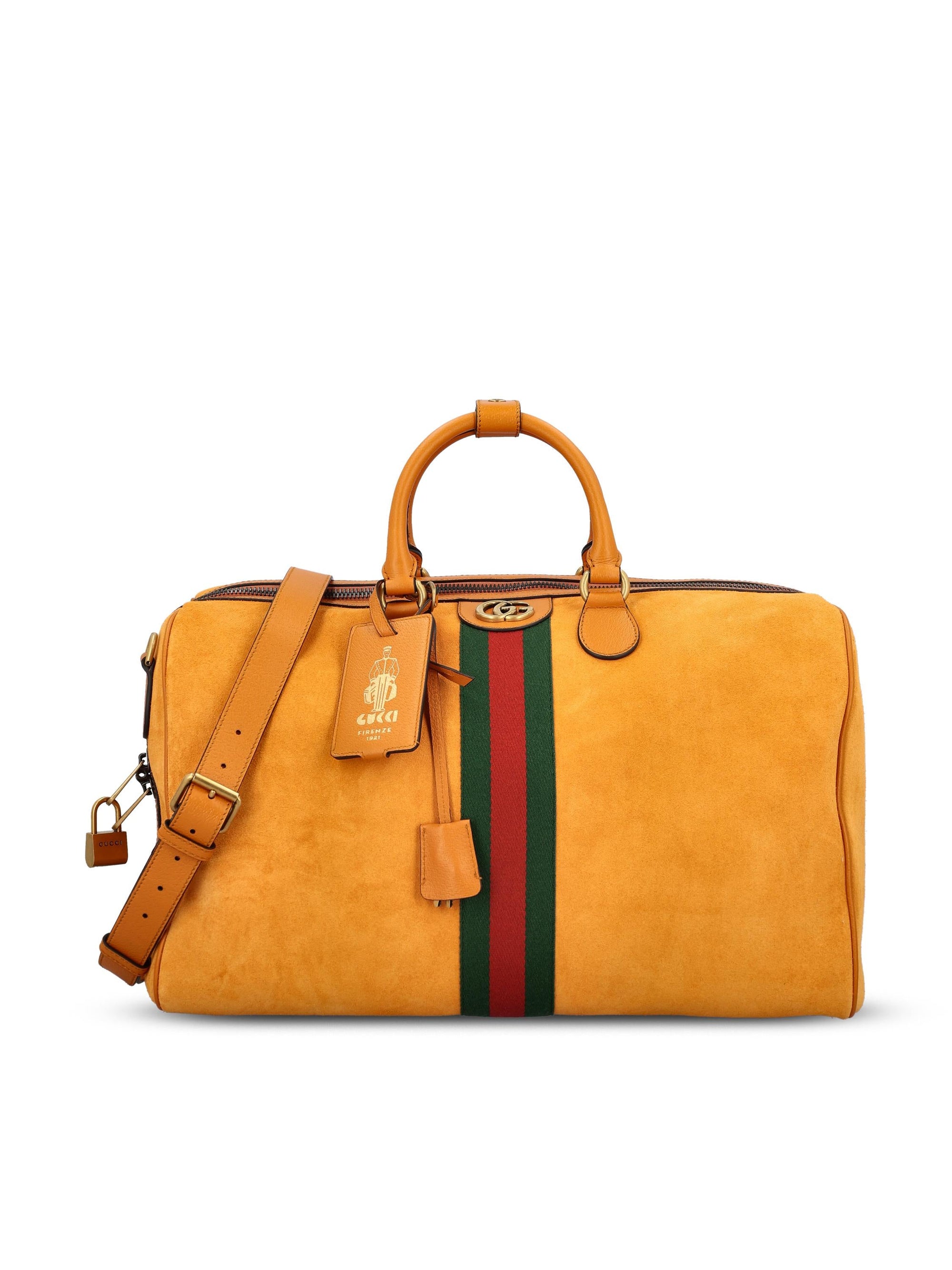 Оригінальна Medium Gucci Savoy Duffle Bag Gucci – боковий вид