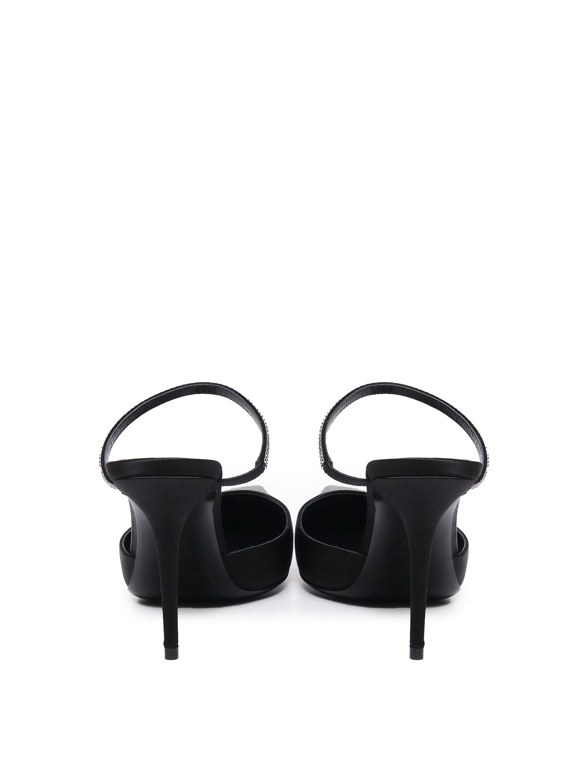 Slingback Barbara In Satin Saint laurent оригінал – Купити в Україні – детальний вид