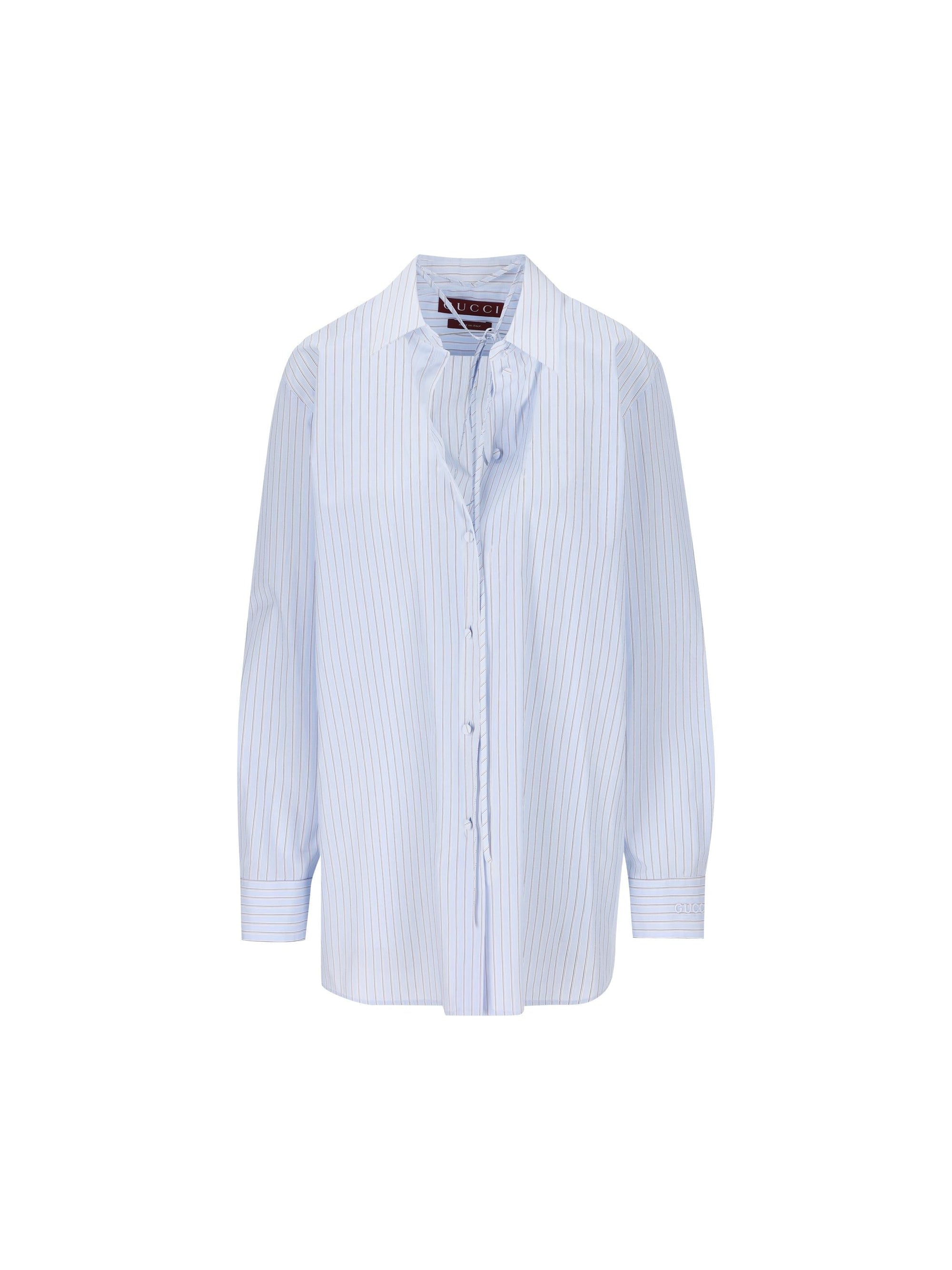 Striped Cotton Shirt Gucci оригінал – Купити в Україні – детальний вид