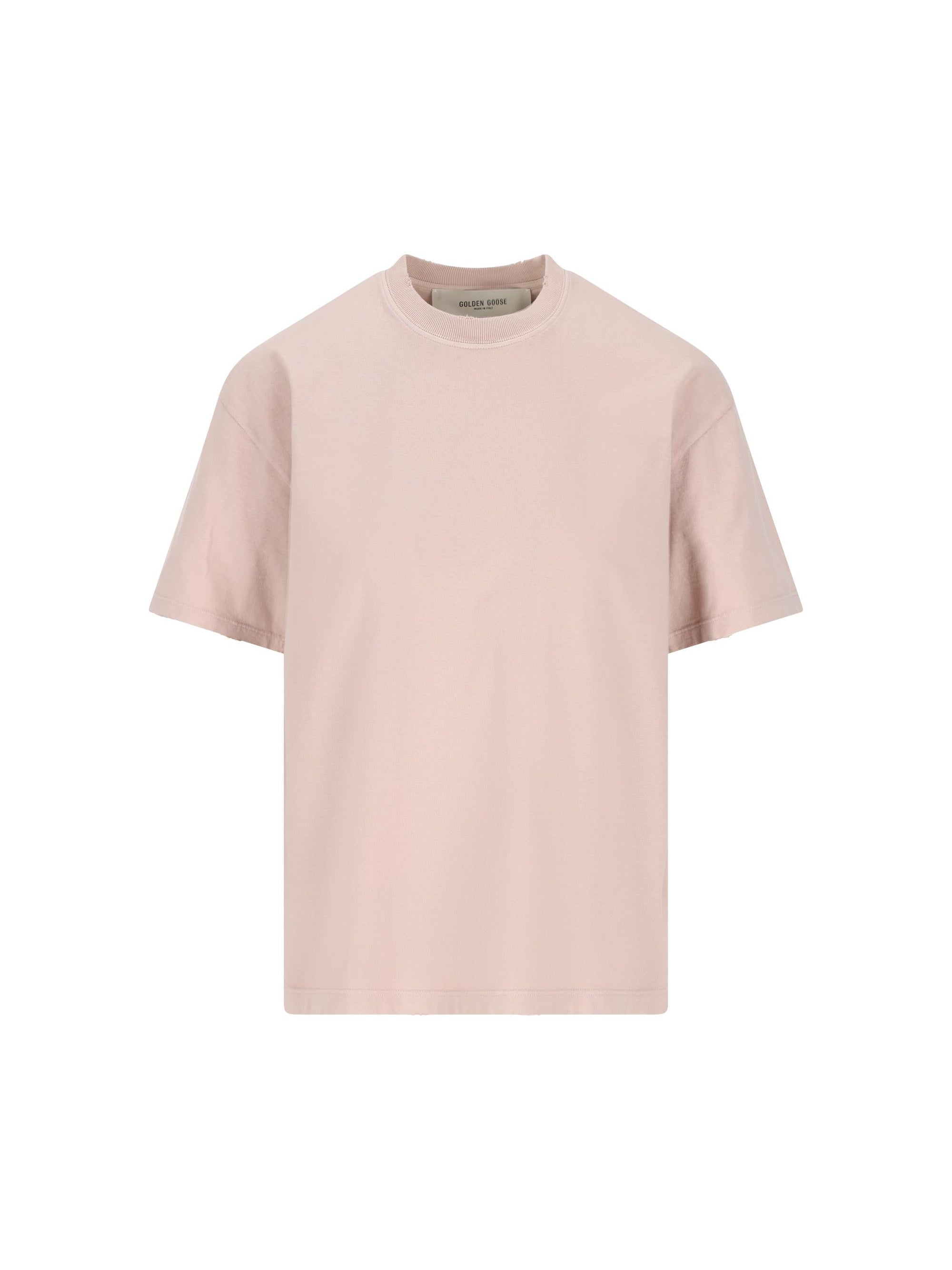 Оригінальна Cotton T Shirt Golden goose – боковий вид