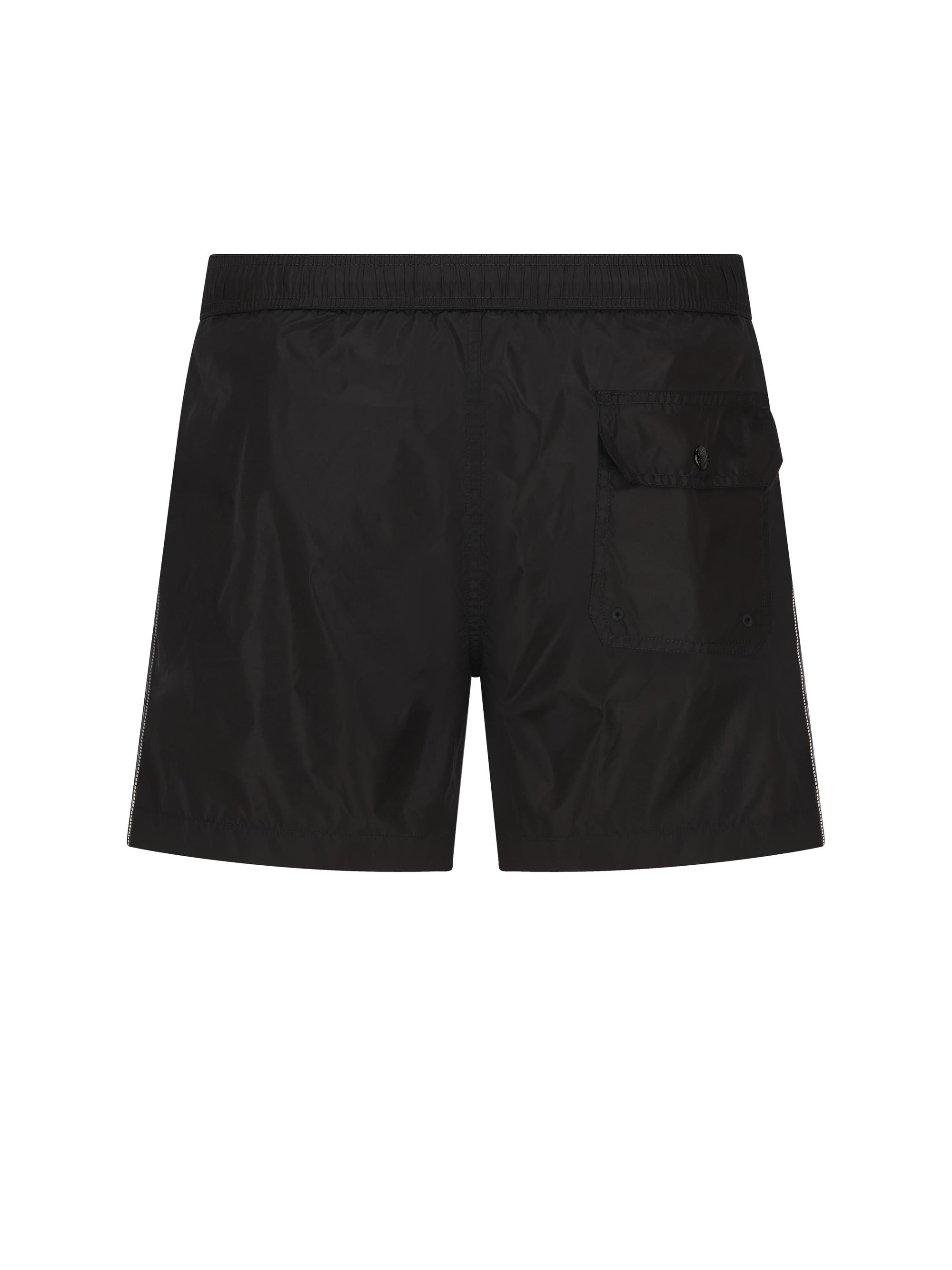 Оригінальна Tricolor Trim Swim Shorts Moncler – вид ззаду
