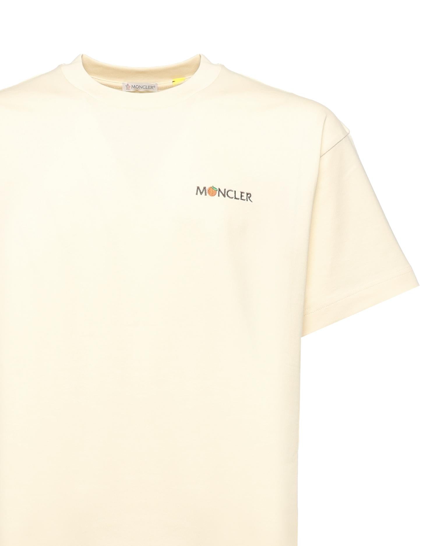 Оригінальна T-Shirt Moncler X Gilga Farm By Donald Glover Moncler – вид ззаду