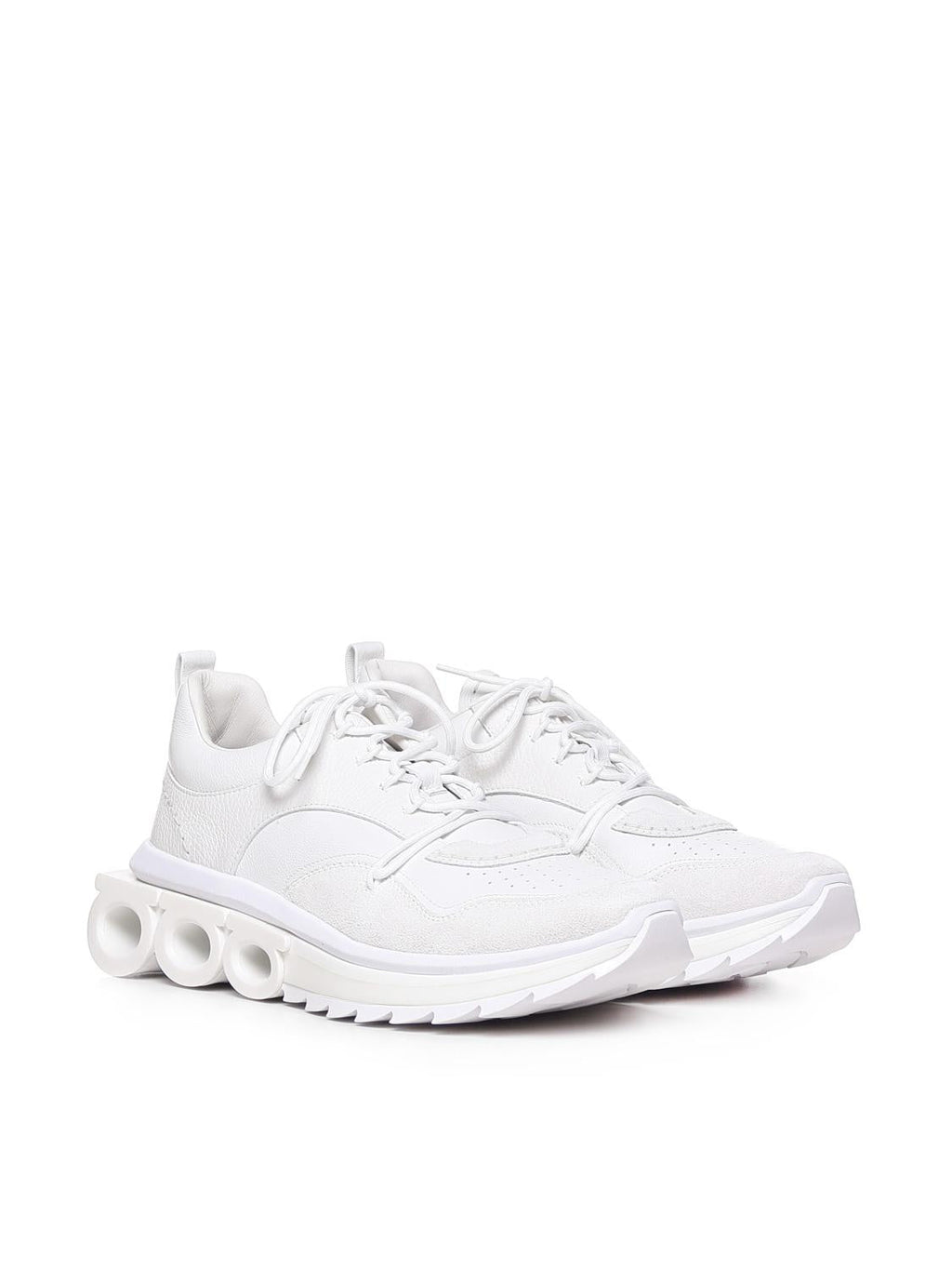 Оригінальна Sneakers Con Placca Gancini Salvatore ferragamo – вид ззаду