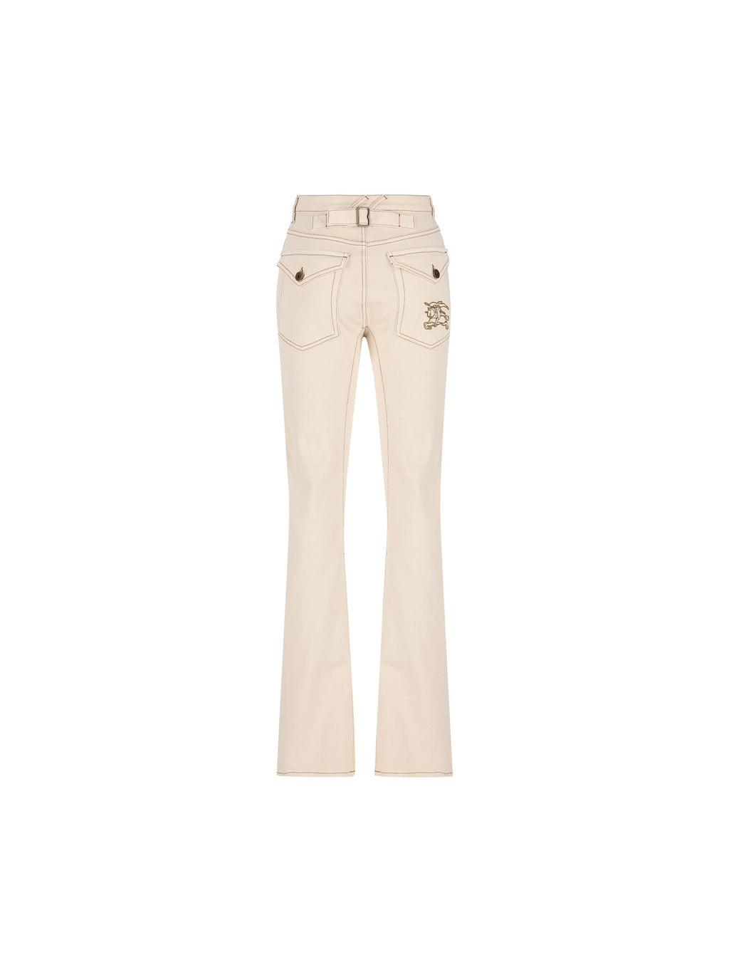 Jeans Bootcut A Vita Alta Burberry – Гарантія оригінальності – вид ззаду