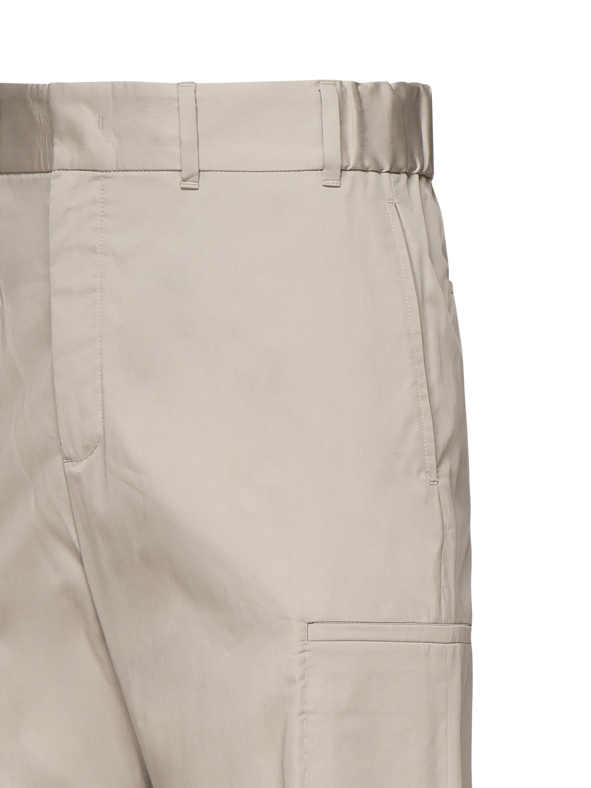 Оригінальна Pantaloni Cargo In Cotone Fendi – вид ззаду