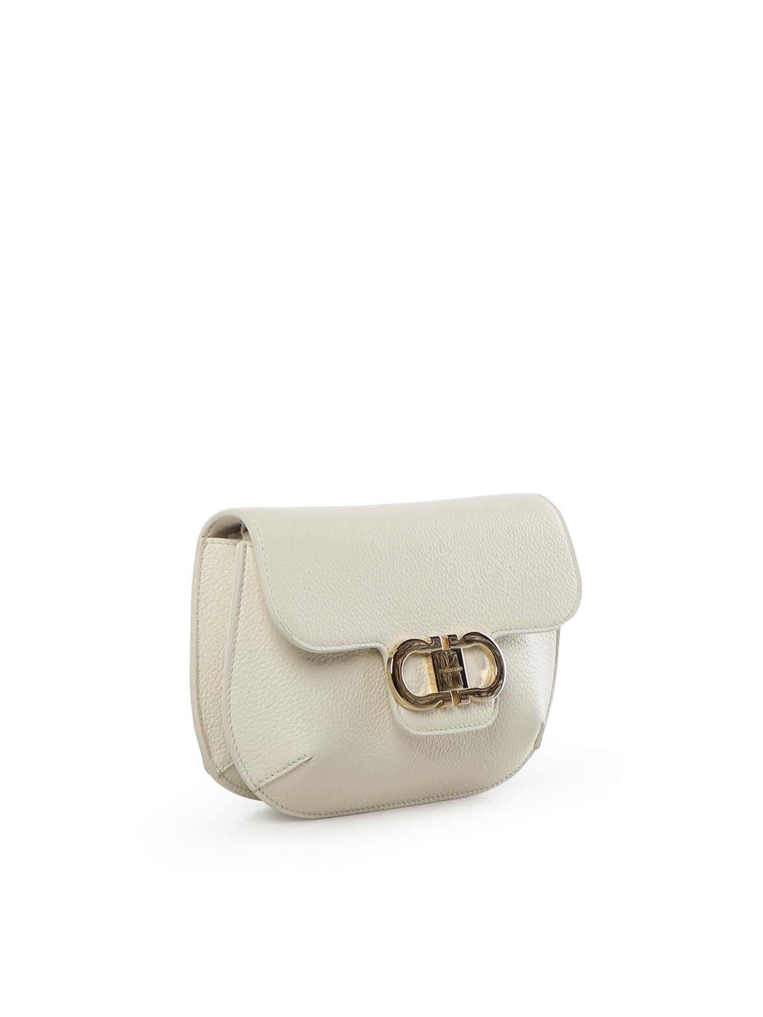 Mini Bag Double Gancini Salvatore ferragamo – Гарантія оригінальності – вид ззаду