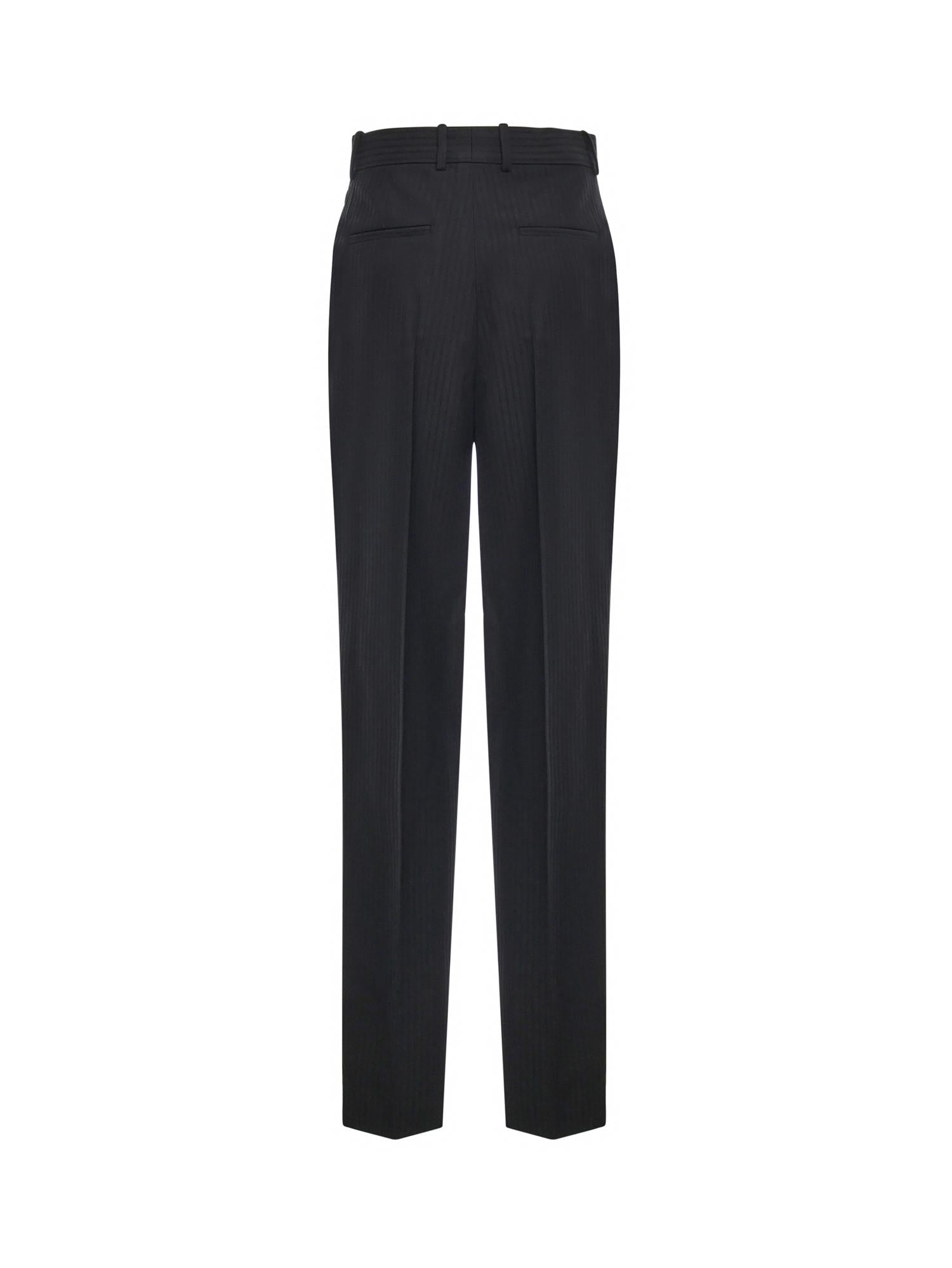 Pantaloni Sartoriali In Lana Chloe – Гарантія оригінальності – детальний вид
