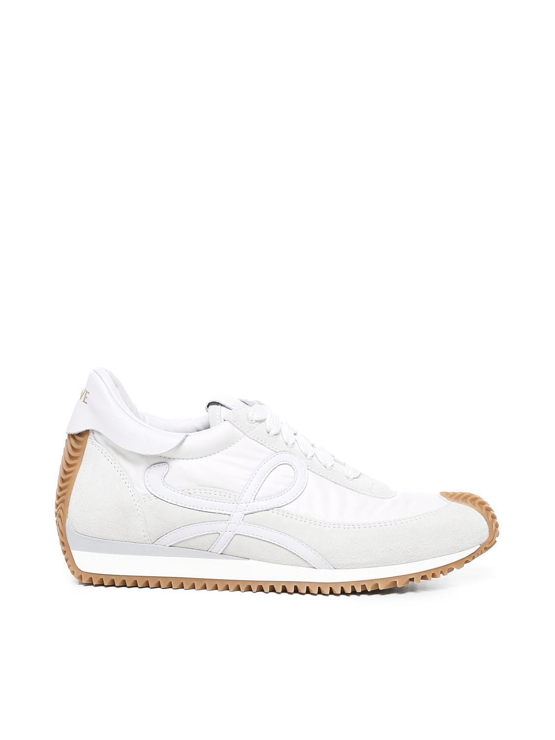 Sneakers Flow Runner In Nylon E Pelle Scamosciata Loewe – Гарантія оригінальності – боковий вид