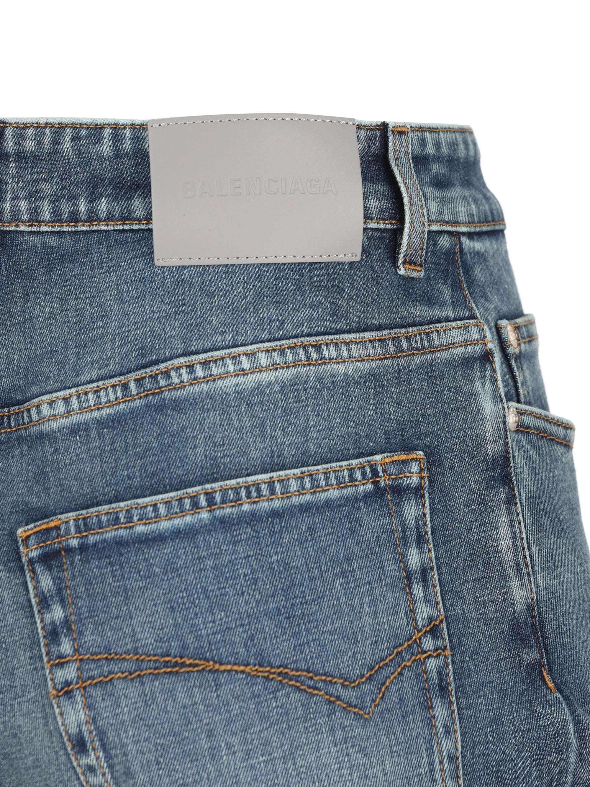 Jeans In Denim Balenciaga – Гарантія оригінальності – збільшений вид