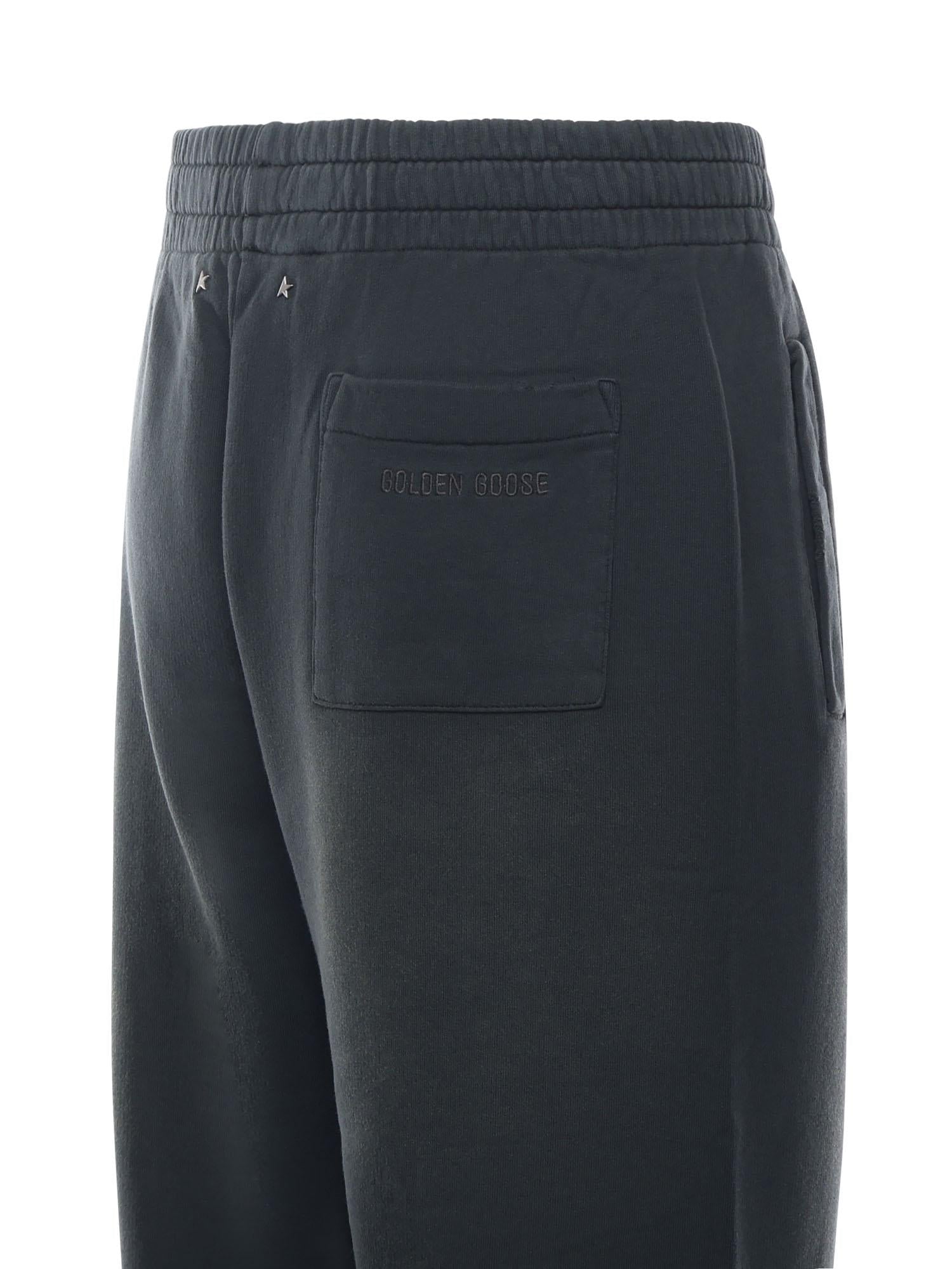 Pantalone Jogging In Cotone Golden goose – Гарантія оригінальності – вид ззаду