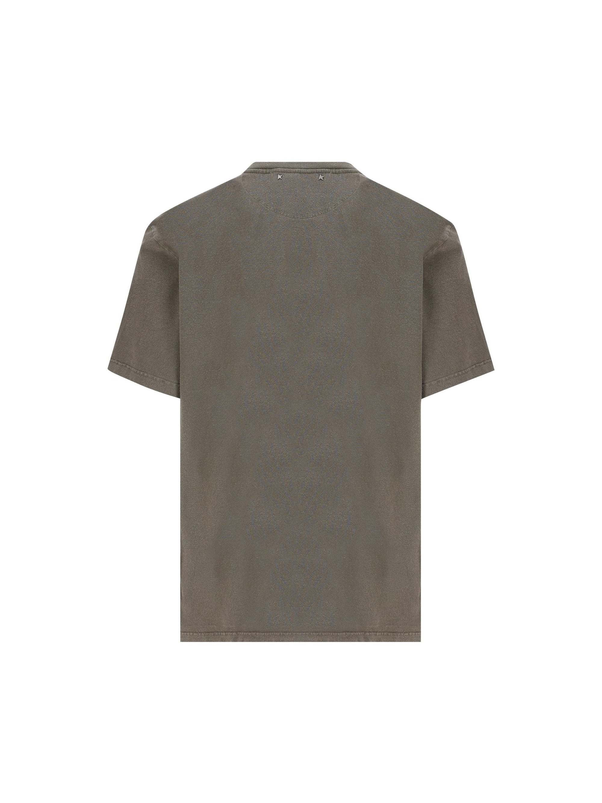Cotton T-Shirt Golden goose оригінал – Купити в Україні – вид ззаду