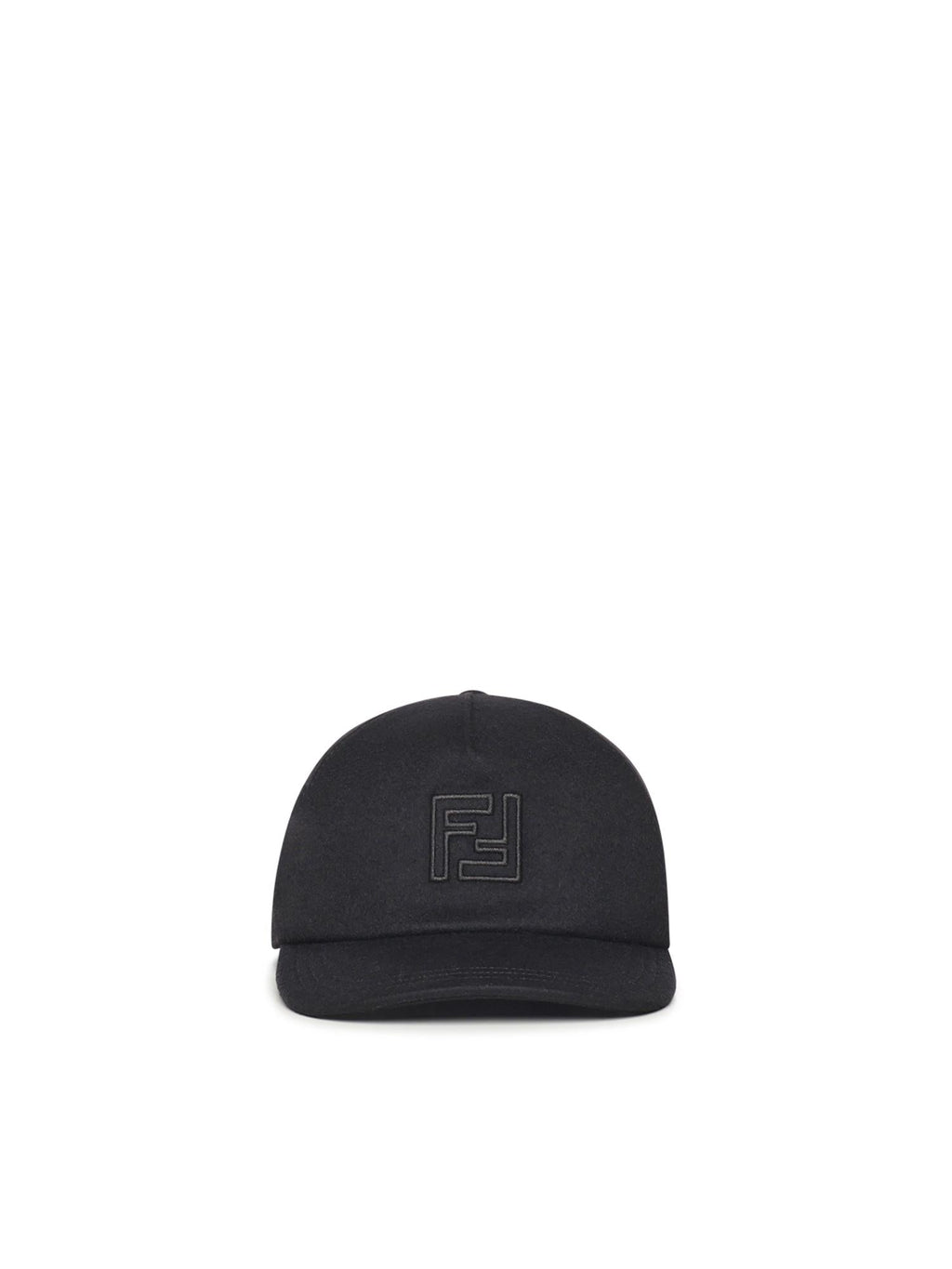 Baseball Cap In Lana E Cashmere Fendi – Гарантія оригінальності – боковий вид